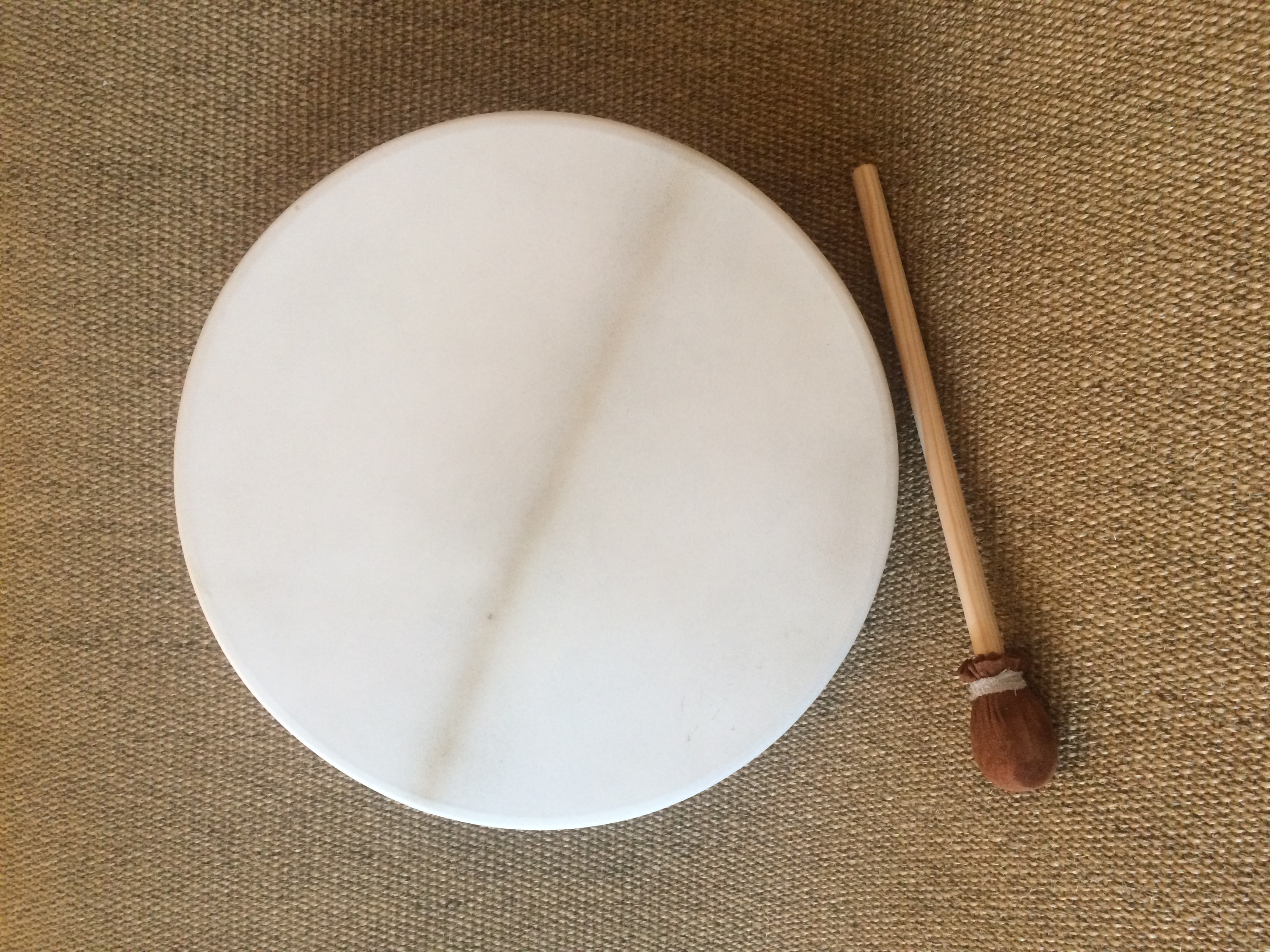 tambor chamánico con tensor