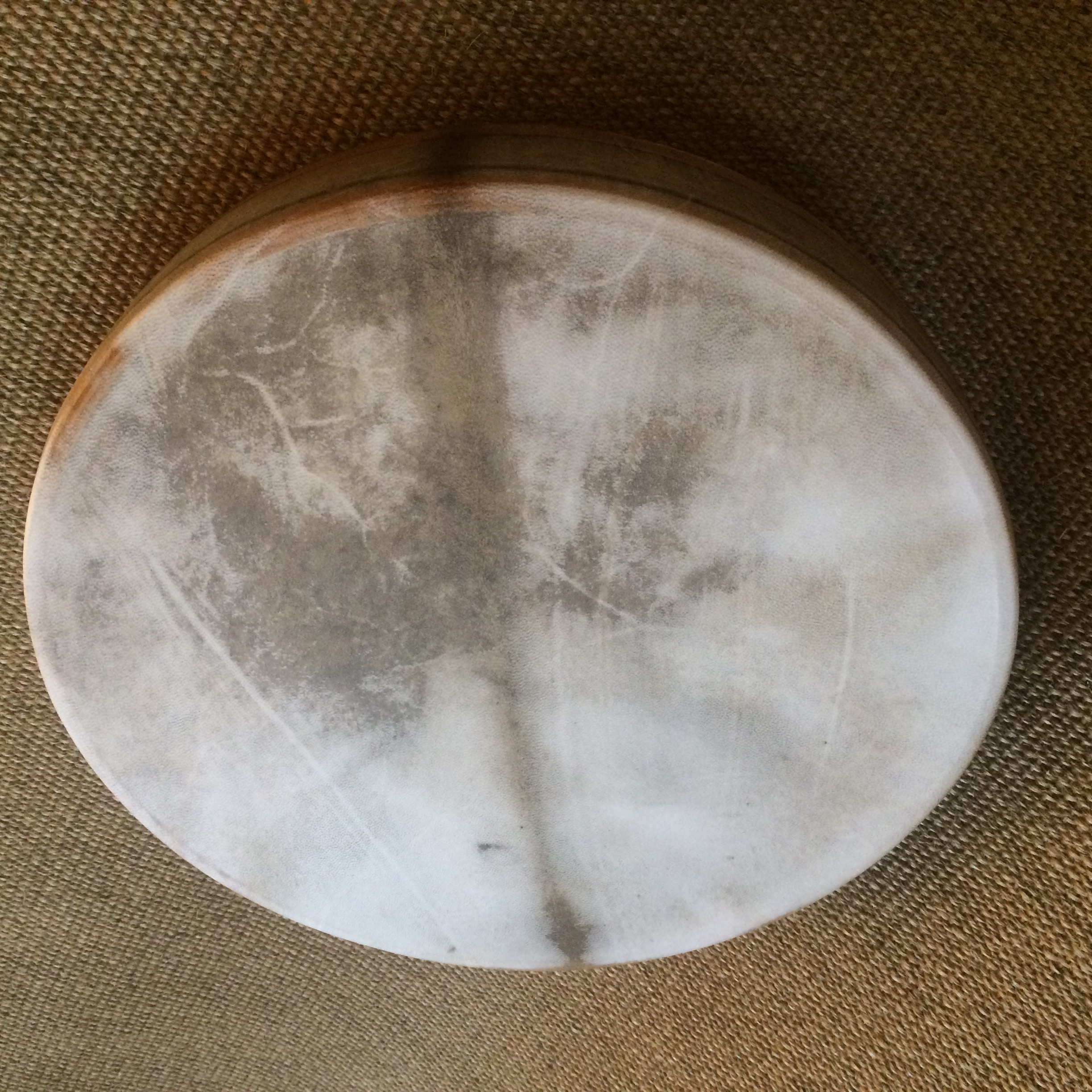 tambor chamánico 40cm con tensor