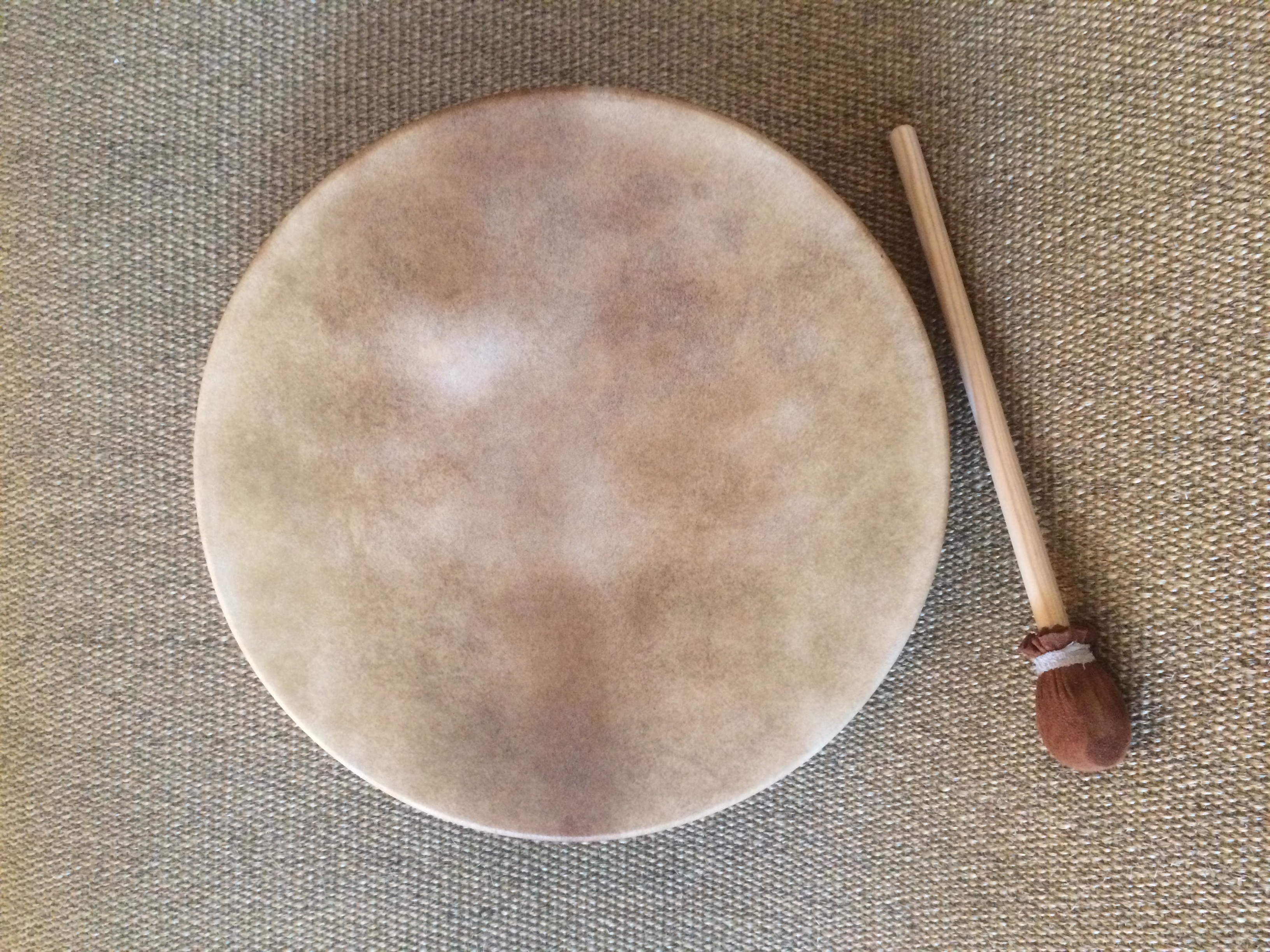 tambor chamánico 40 cm con tensor