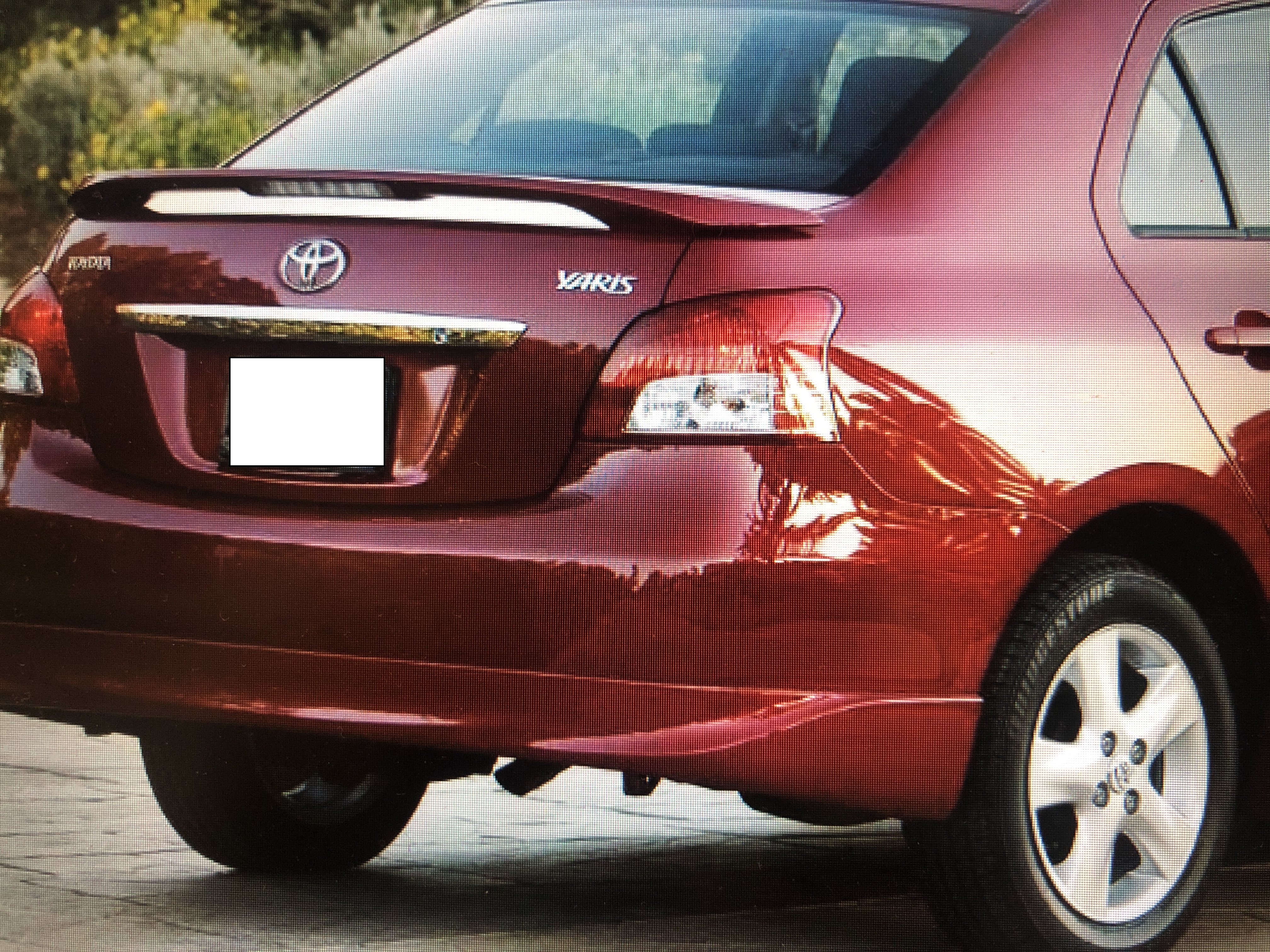 Galinio bamperio "lūpa" TOYOTA YARIS (2005-2010)