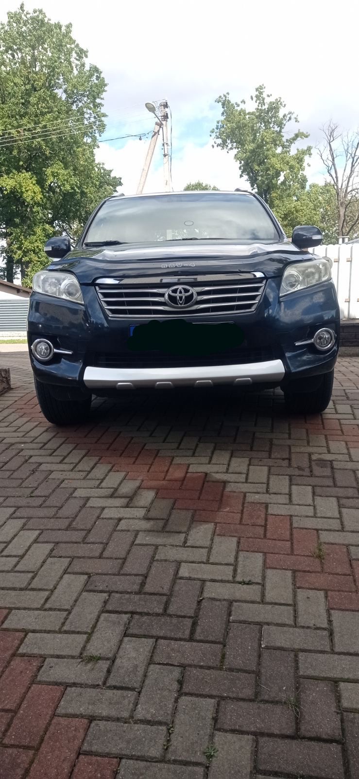 Priekinio bamperio apsauga TOYOTA RAV4 (2010-2012)