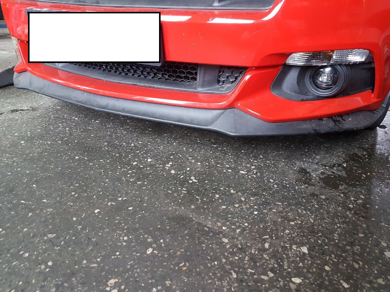 Priekinio bamperio "lūpa" (GT) FORD MUSTANG (2015-2017)