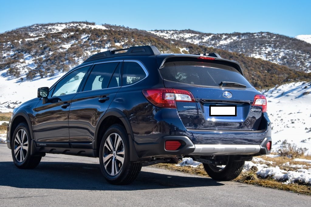 Galinio bamperio apsauga SUBARU OUTBACK (EU) (2015-2019)