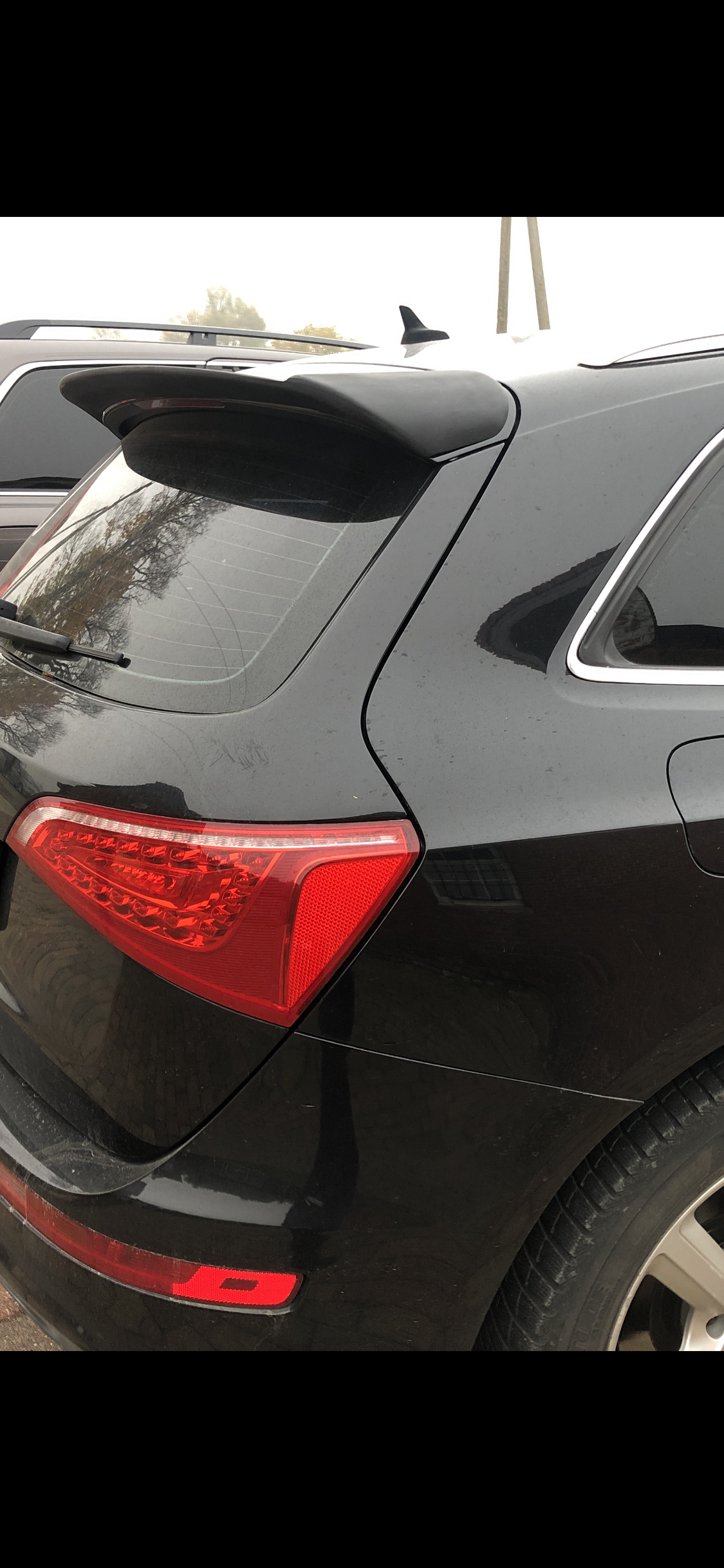 Galinio stiklo spoileris AUDI Q5 (2008-2017)