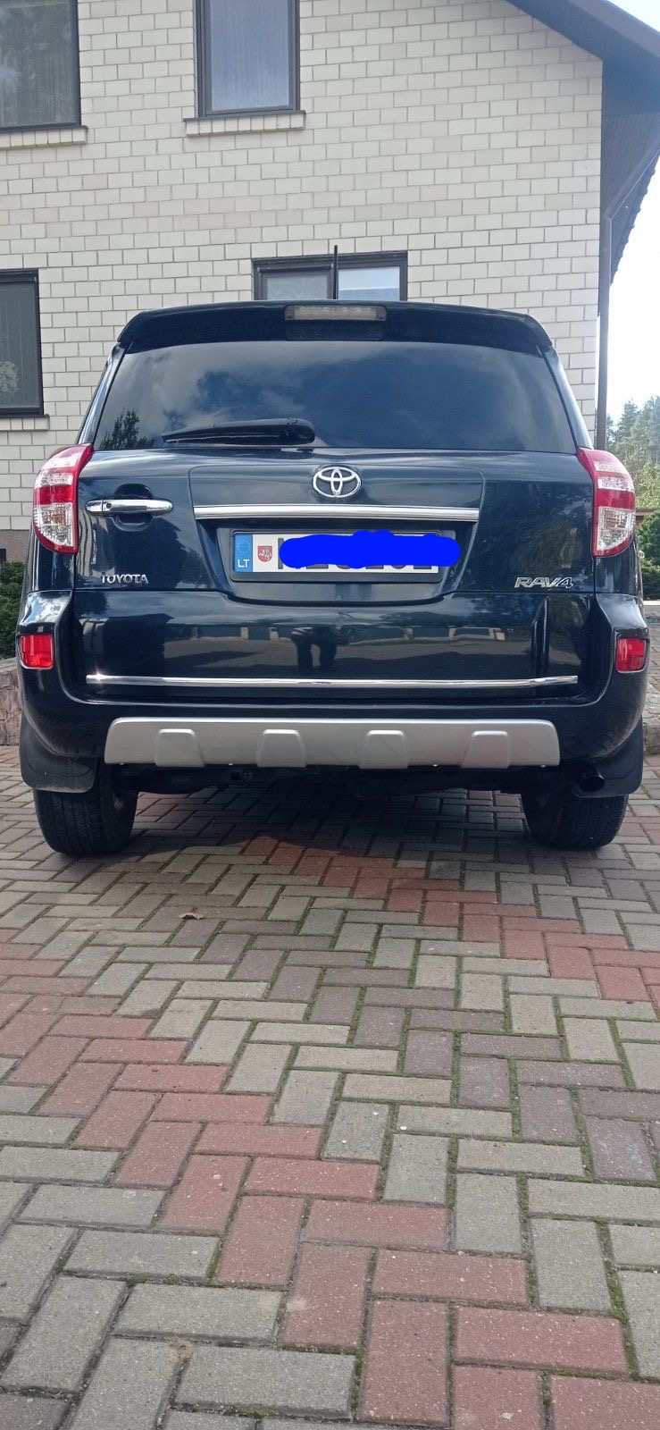 Galinio bamperio apsauga TOYOTA RAV4 (2010-2012)