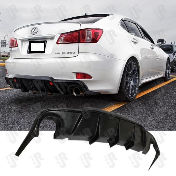Galinio bamperio difuzorius LEXUS IS-250, IS-350 (2006-2013)