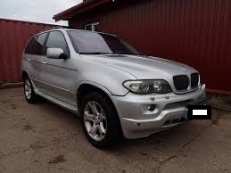 Priekinio bamperio priešrūkinio dangtelis BMW X5 E-53 (2003-2006)