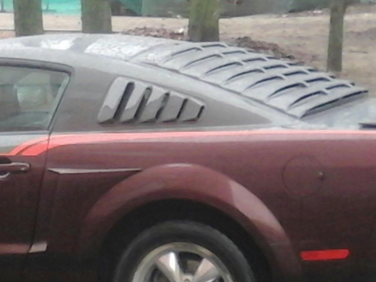 Šoninių langų uždengimai FORD MUSTANG (2005-2009)