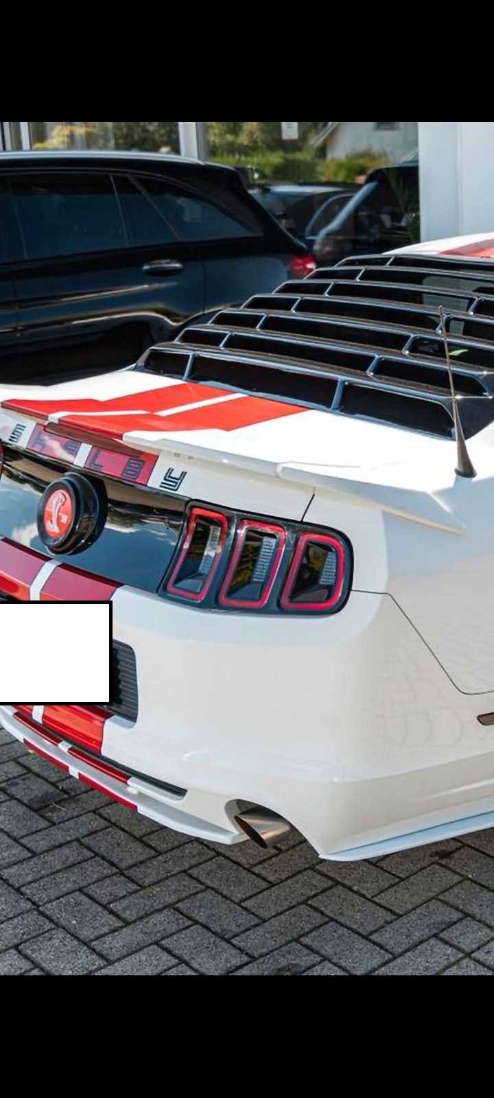 Galinio stiklo grotos FORD MUSTANG (2013-2014)