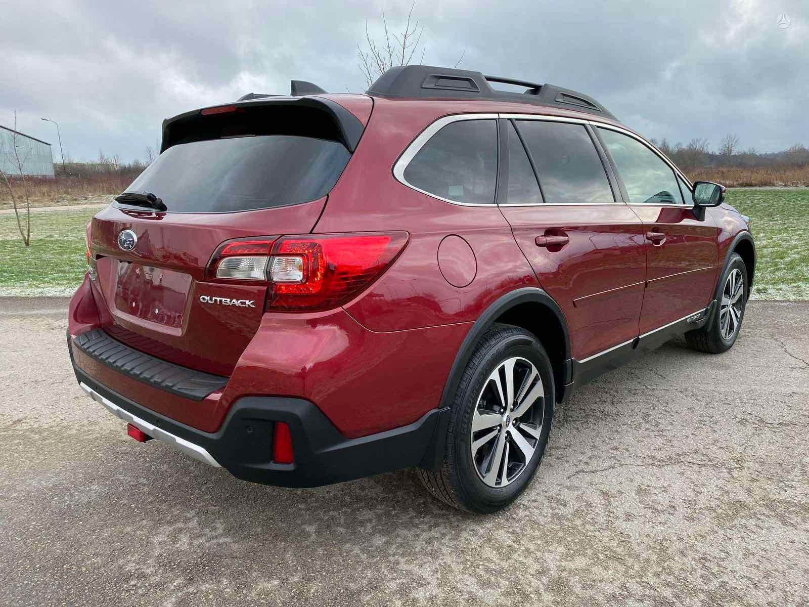 Galinio bamperio apsauga SUBARU OUTBACK (USA) (2018-2019)