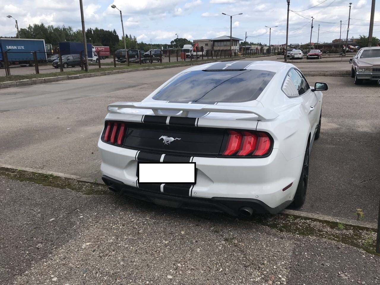 Galinio dangčio spoileris FORD MUSTANG (2018-2023)