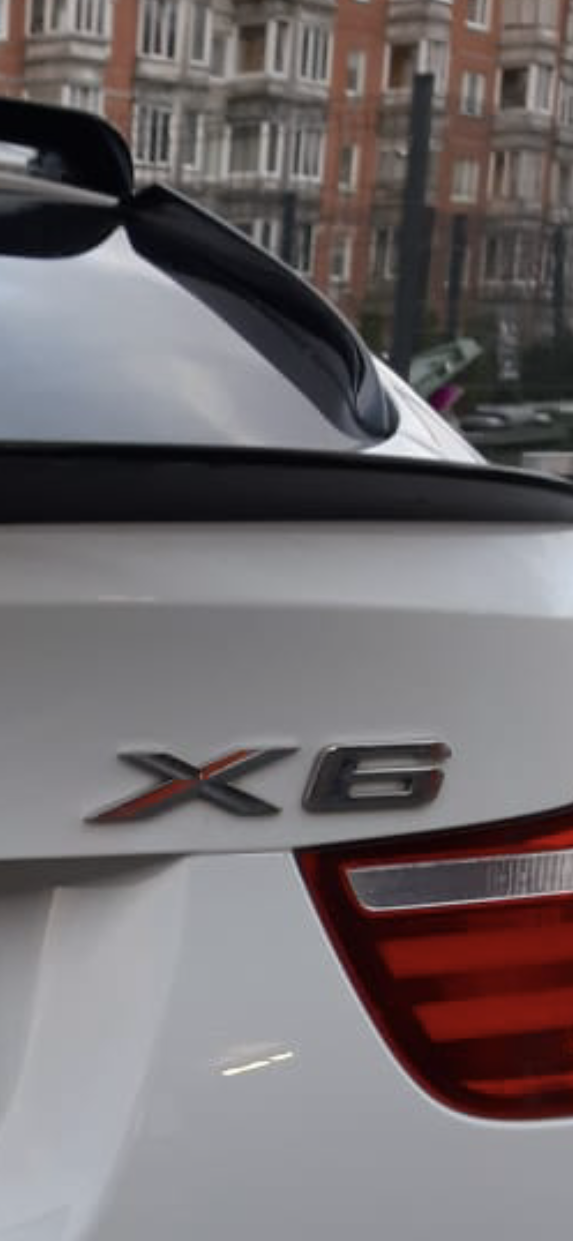 Galinio stiklo šoniniai uždengimai BMW X6 E-71, E-72 (2008-2014)