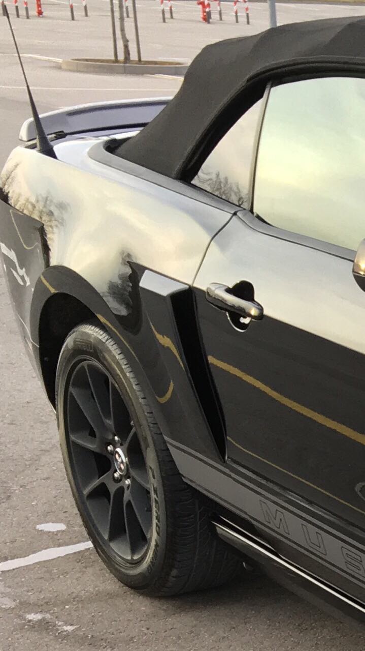 Galinių sparnų  oro angos (uždaros) FORD MUSTANG (2010-2012)