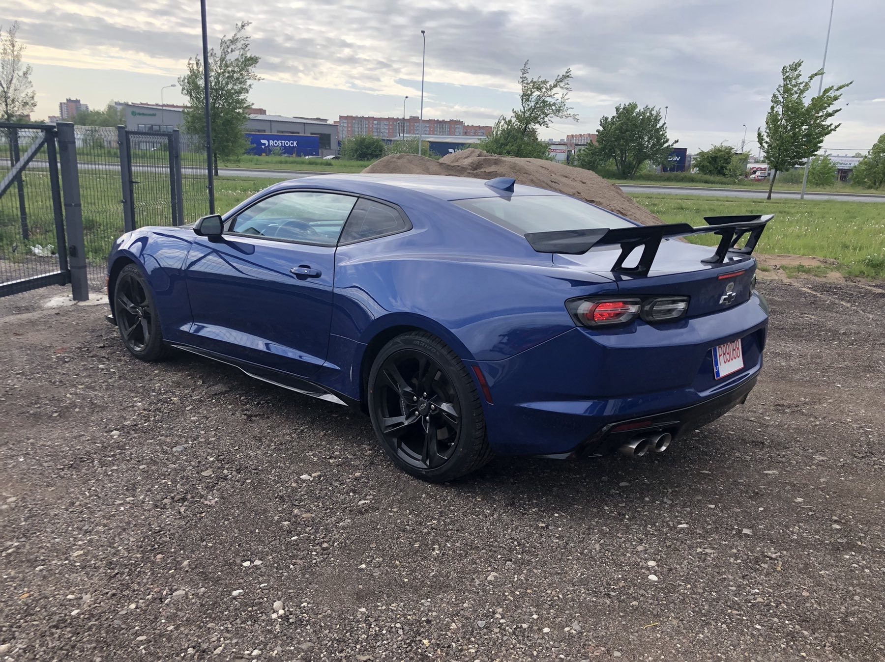 Galinio dangčio spoileris CHEVROLET CAMARO (2016-2023)