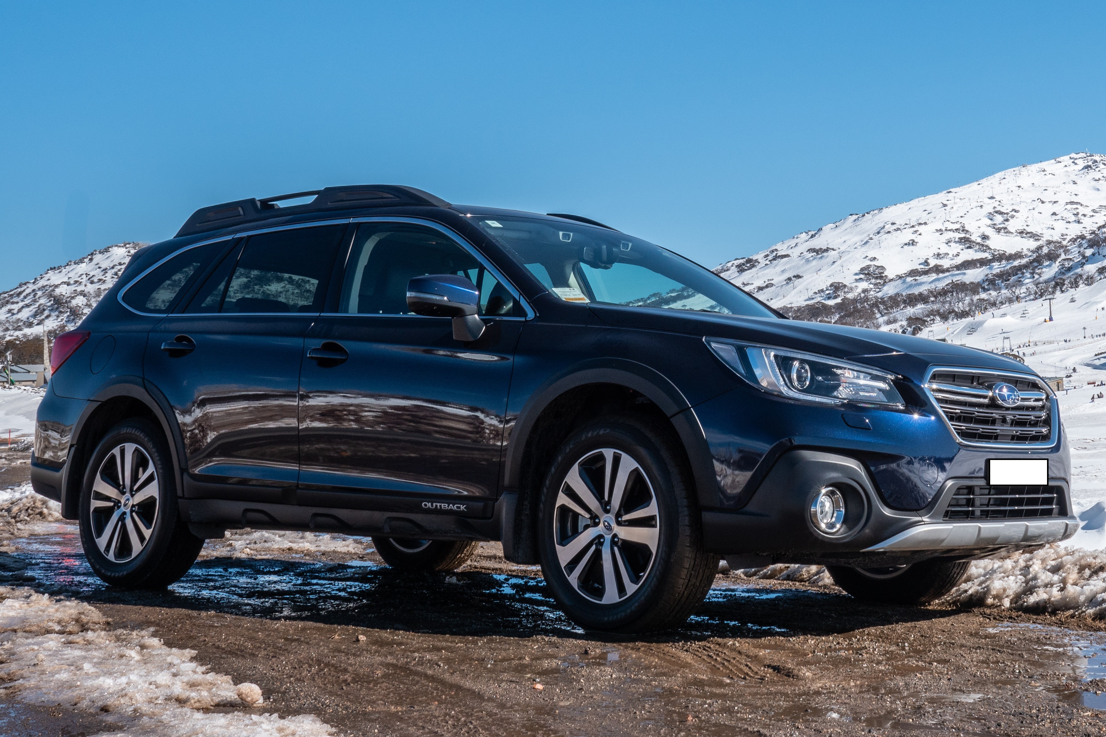 Priekinio bamperio apsauga SUBARU OUTBACK (EU) (2015-2019)