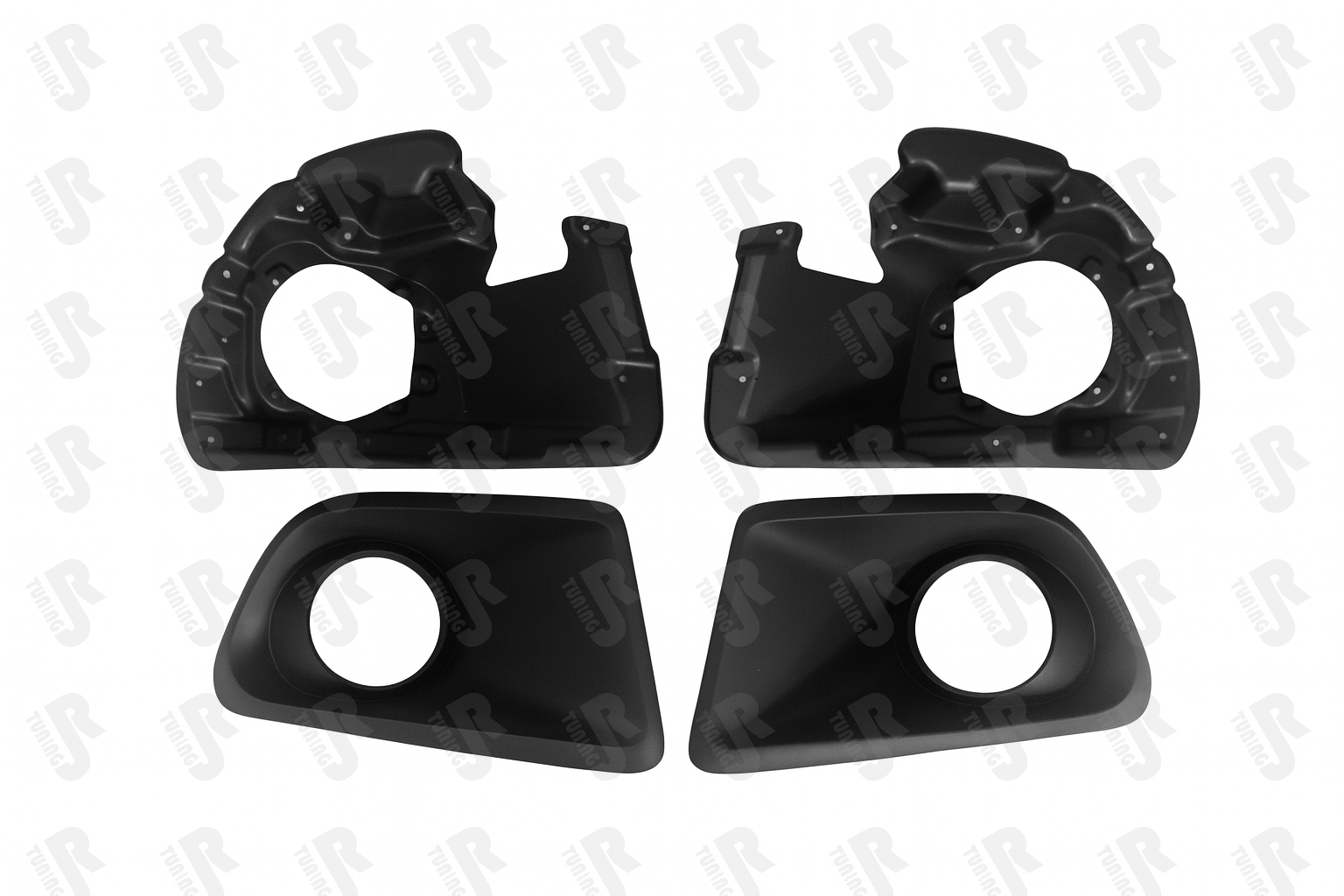 Priekinio bamperio halogenų dangteliai "GT PREMIUM" (4 vnt.) FORD MUSTANG (2013-2014)