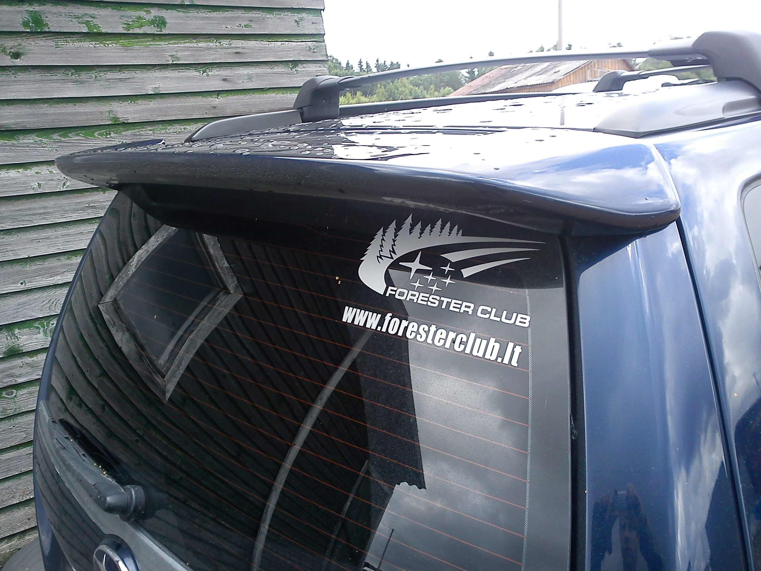 Galinio stiklo spoileris (didelis) SUBARU FORESTER (2005-2007)