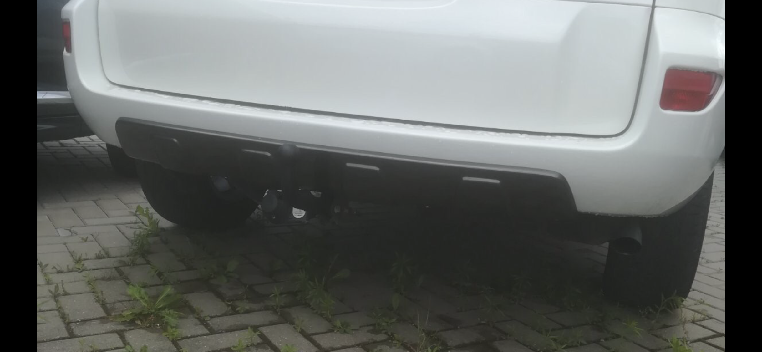 Galinio bamperio apsauga TOYOTA RAV4 (2008-2009)