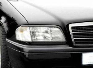 Priekinių žibintų uždengimai MERCEDES-BENZ W-202 (C KLASĖ) (1993-2000)