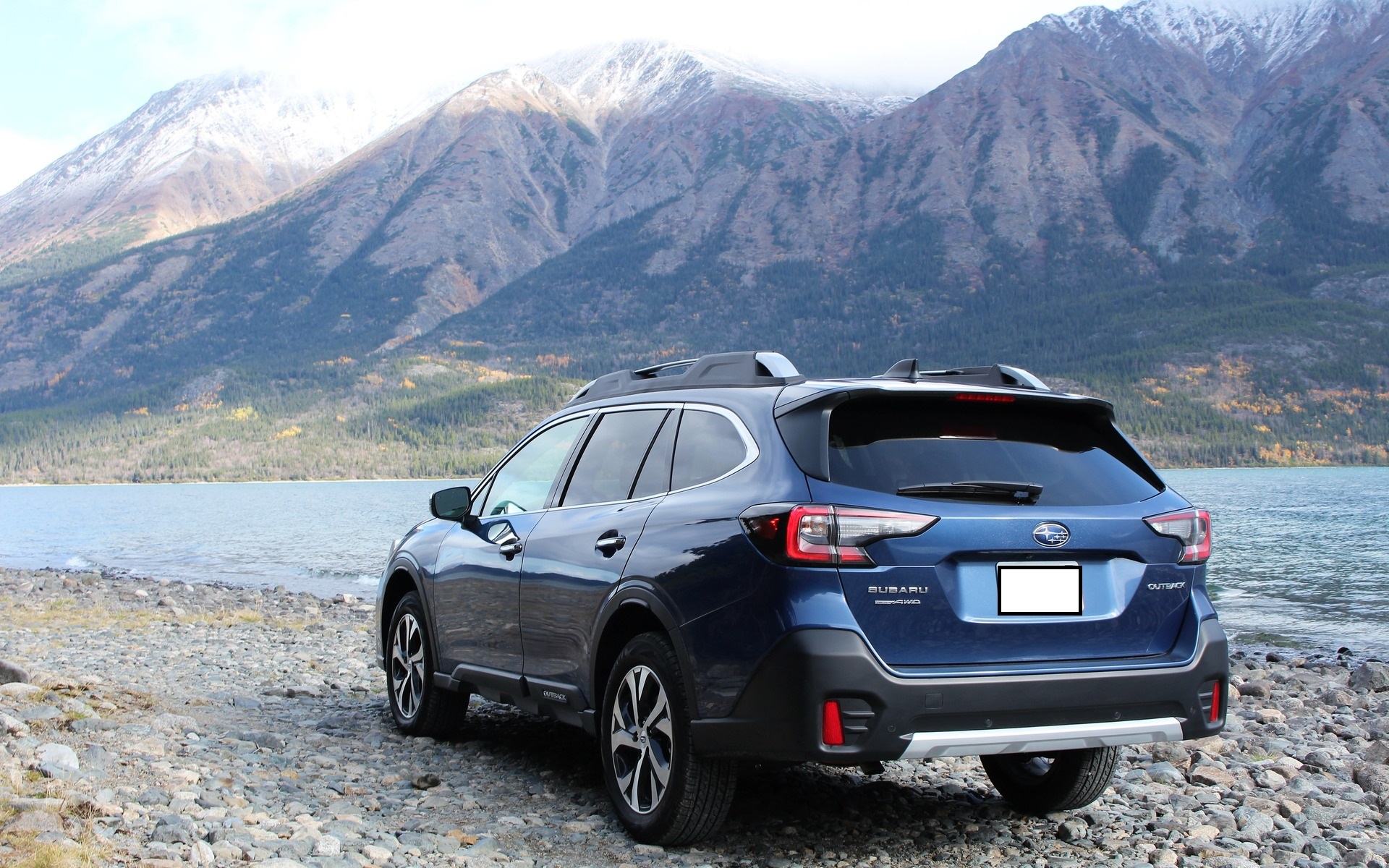 Galinio bamperio apsauga SUBARU OUTBACK (EU) (2020-2022)