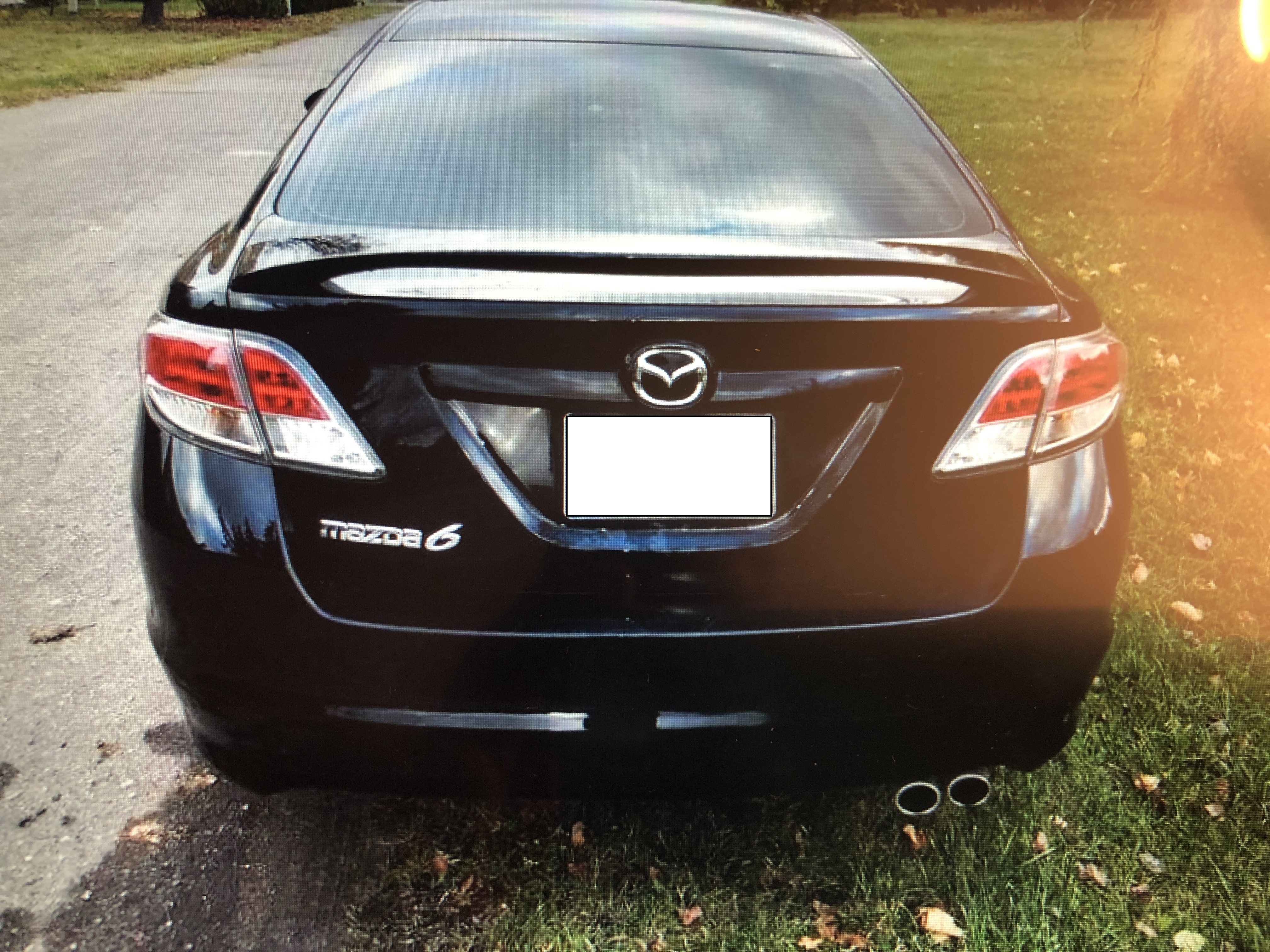 Galinio dangčio spoileris MAZDA 6 (EU) (2008-2012)