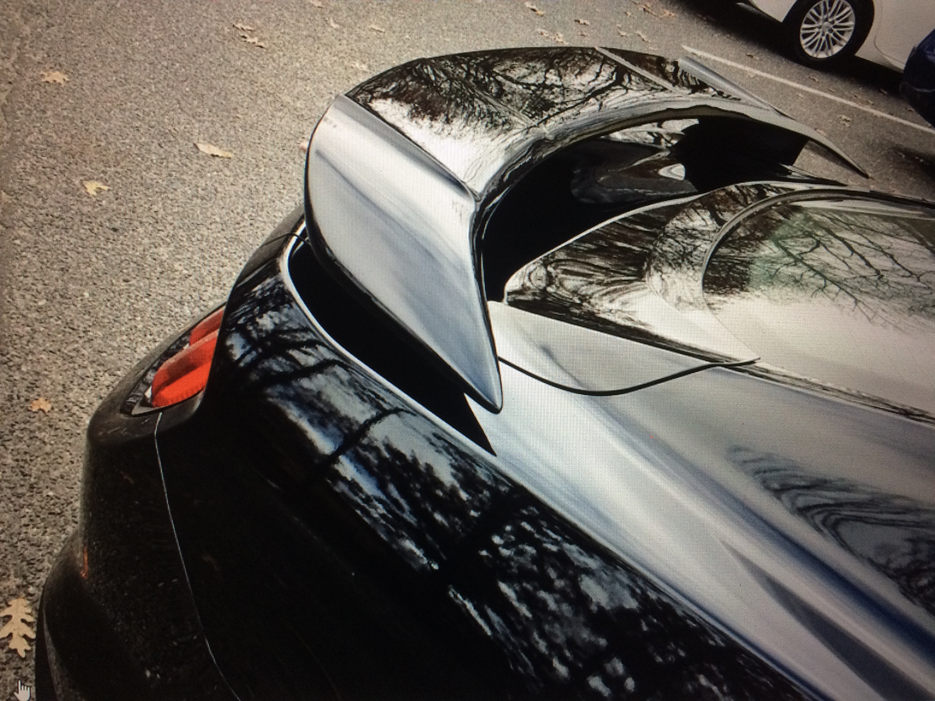 Galinio dangčio spoileris FORD MUSTANG (2018-2023)