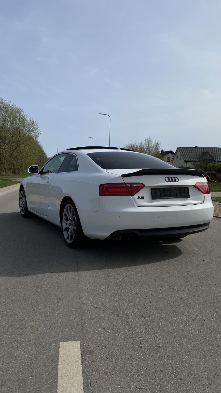 Galinio dangčio spoileris (coupe, kabrioletas) AUDI A5-B8 (2007-2016)