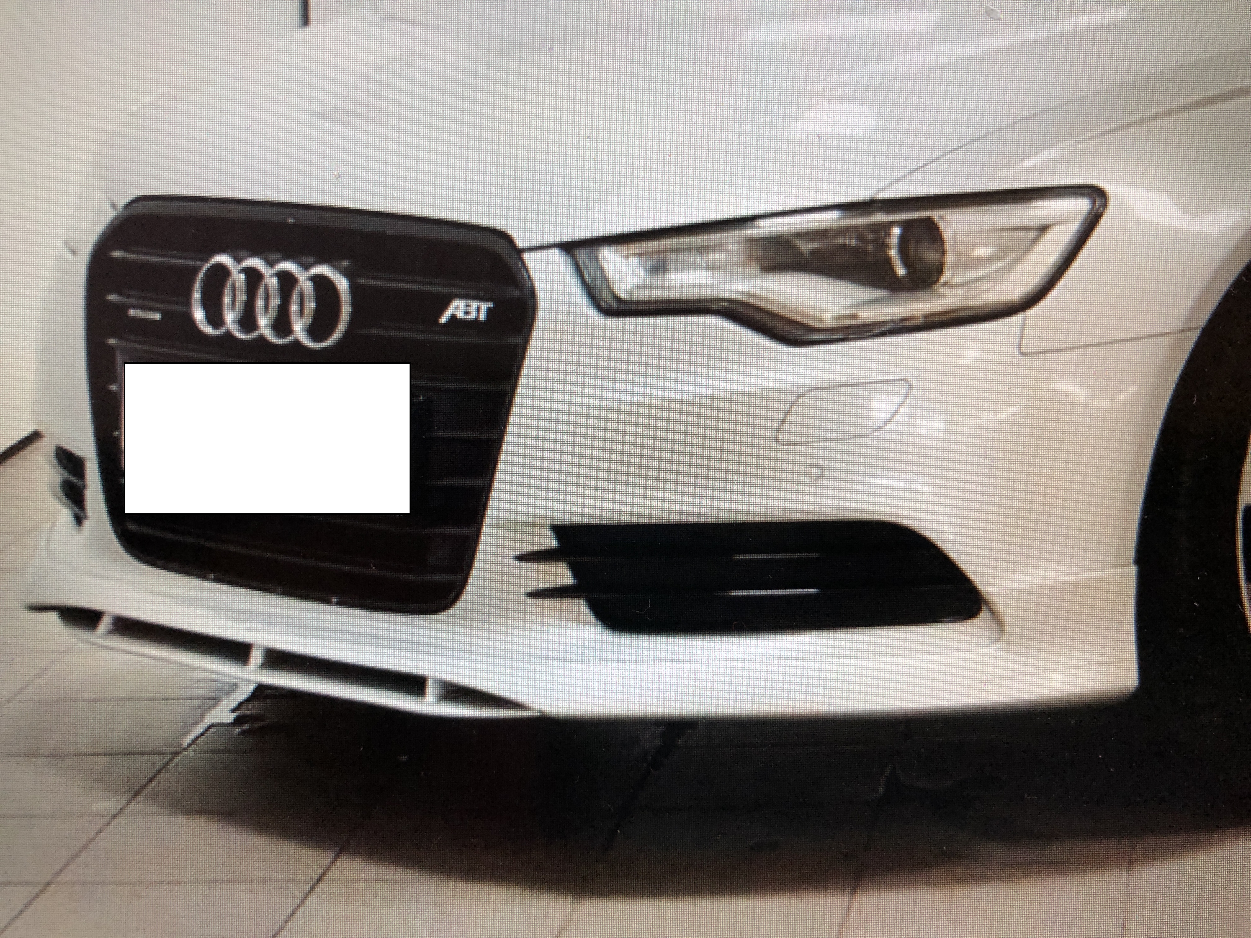 Priekinio bamperio "lūpa" (ATB) AUDI A6-C7 (2011-2018)