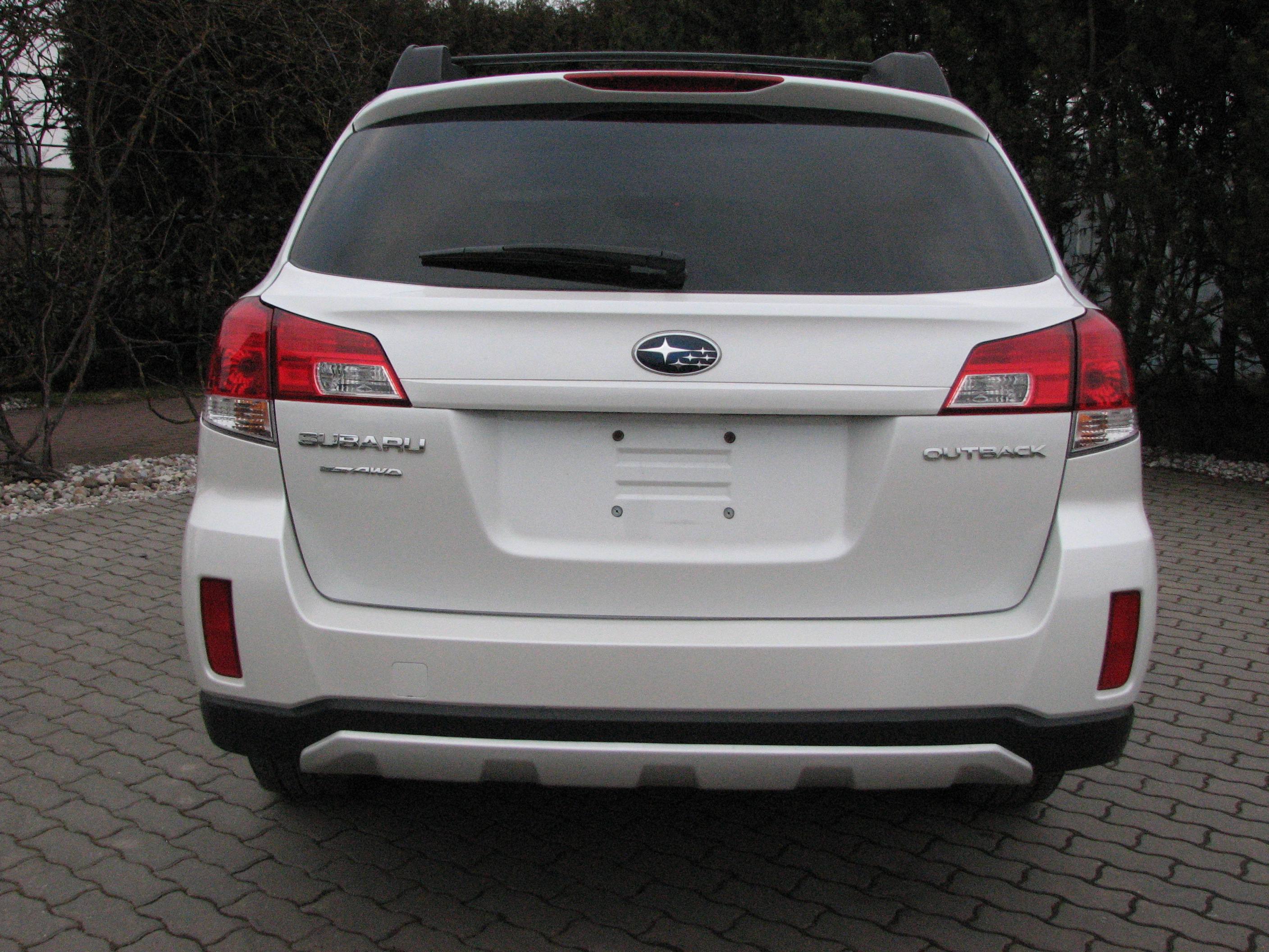 Galinio bamperio apsauga SUBARU OUTBACK (EU) (2009-2014)