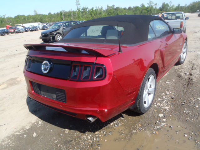 Galinio dangčio spoileris (GT, 4-ios kojelės) FORD MUSTANG (2013-2014)