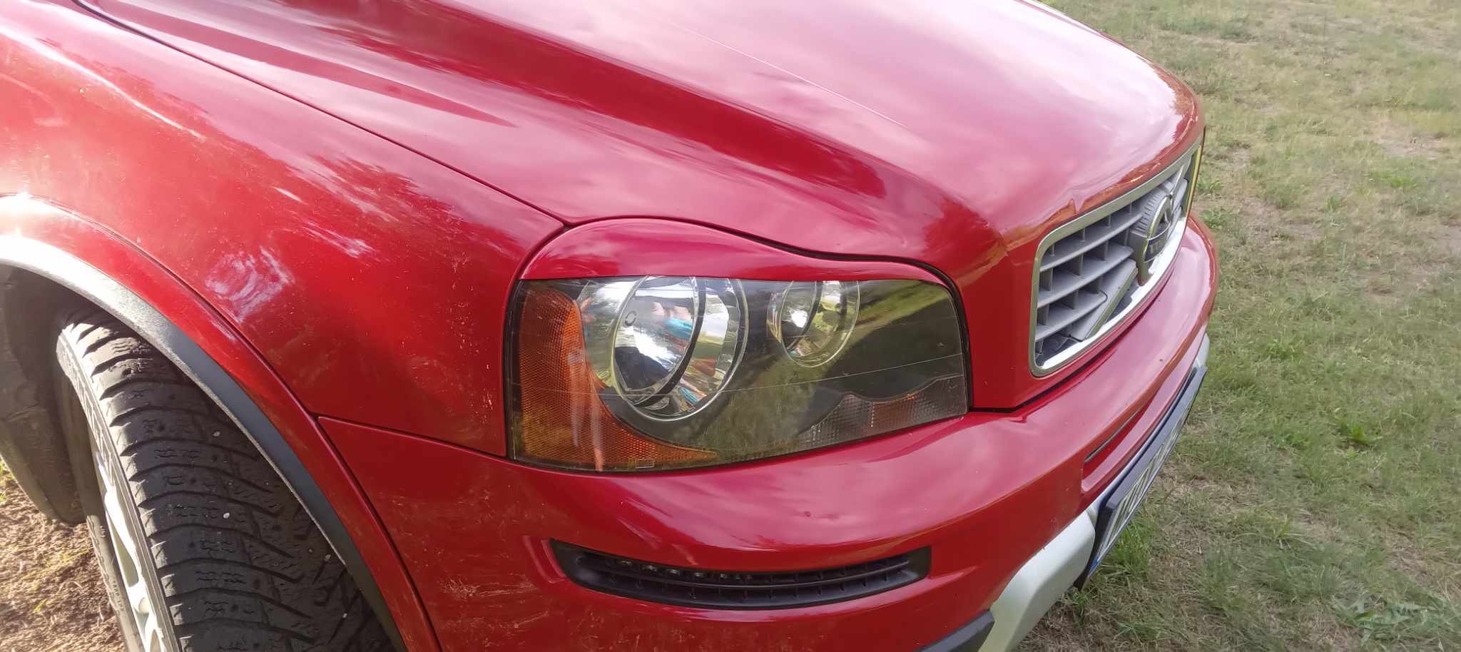 Priekinių žibintų uždengimai (komplektas) VOLVO XC-90 (2002-2014)