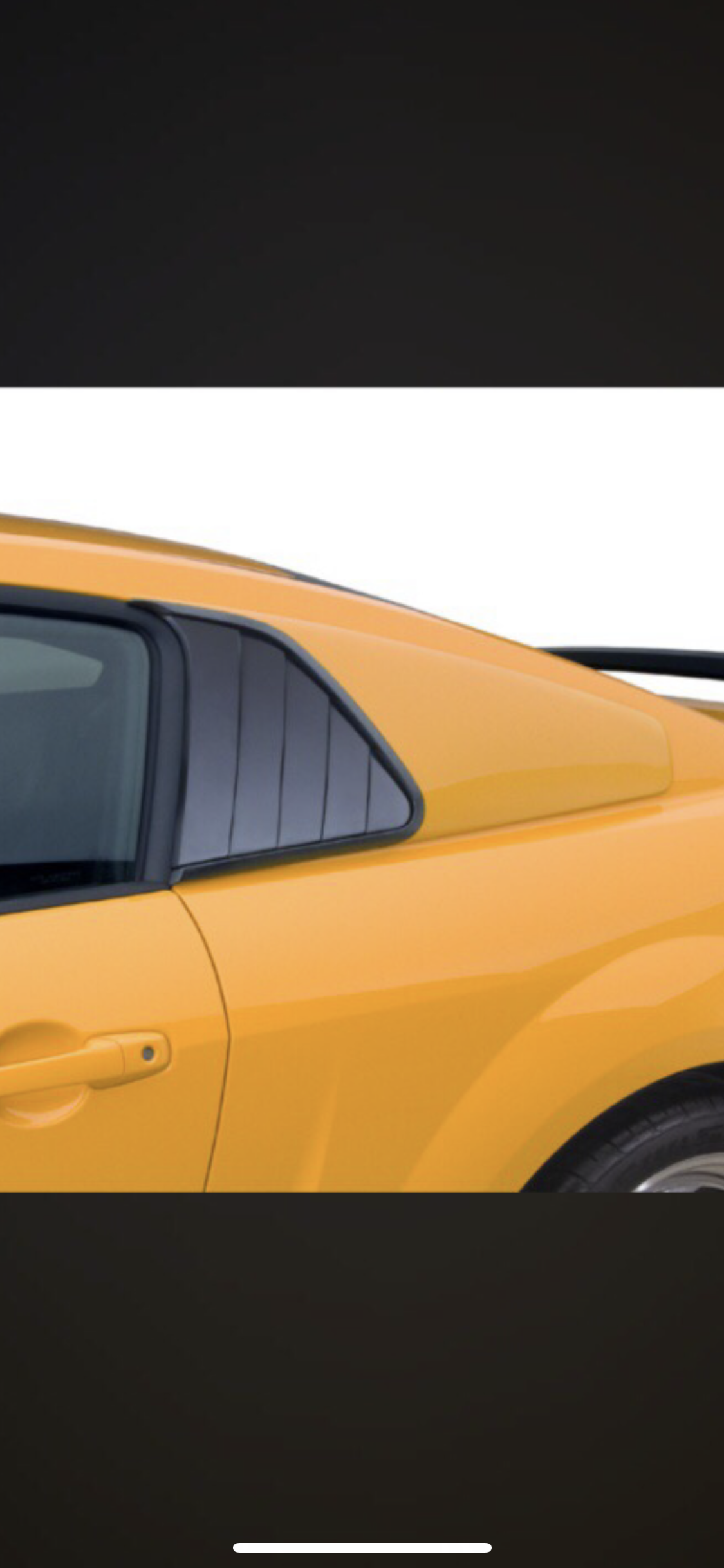 Šoninių langų uždengimai ("cervini") FORD MUSTANG (2013-2014)