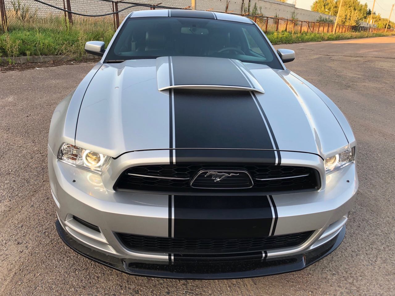 Priekinio variklio dangčio ("kapoto") ortakis FORD MUSTANG (2013-2014)