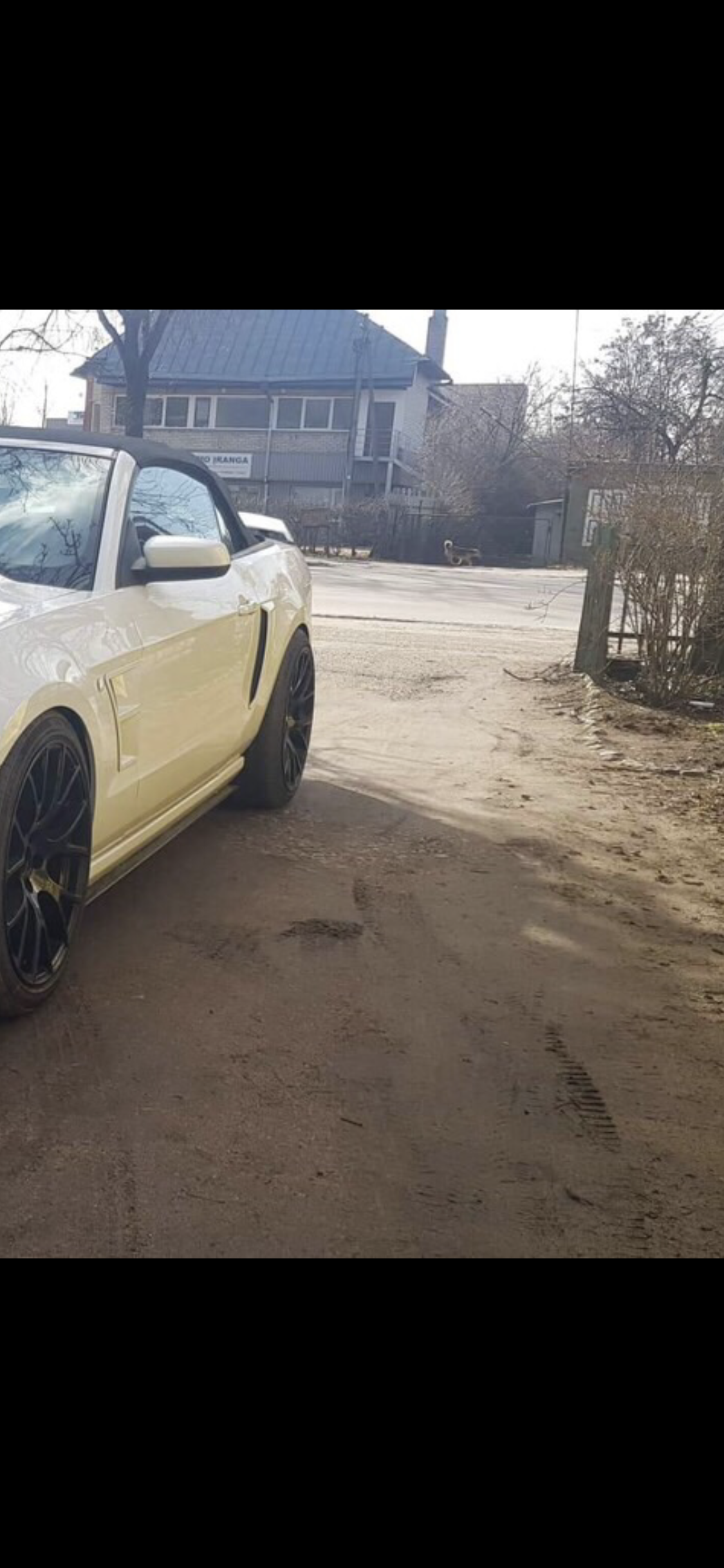 Poslenksčiai "ROUS" (komplektas) FORD MUSTANG (2013-2014)