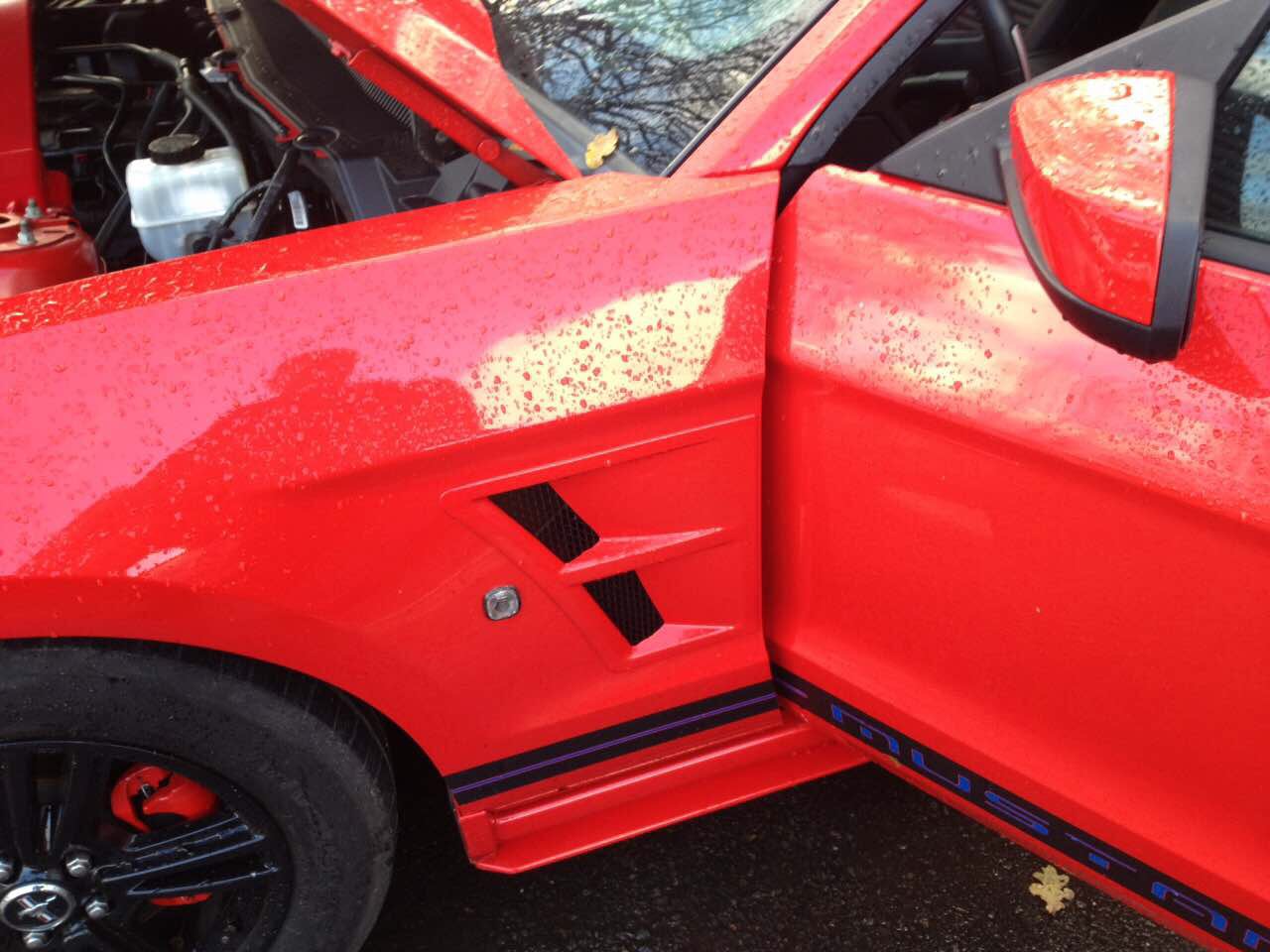 Priekinių sparnų oro angos FORD MUSTANG (2005-2009)