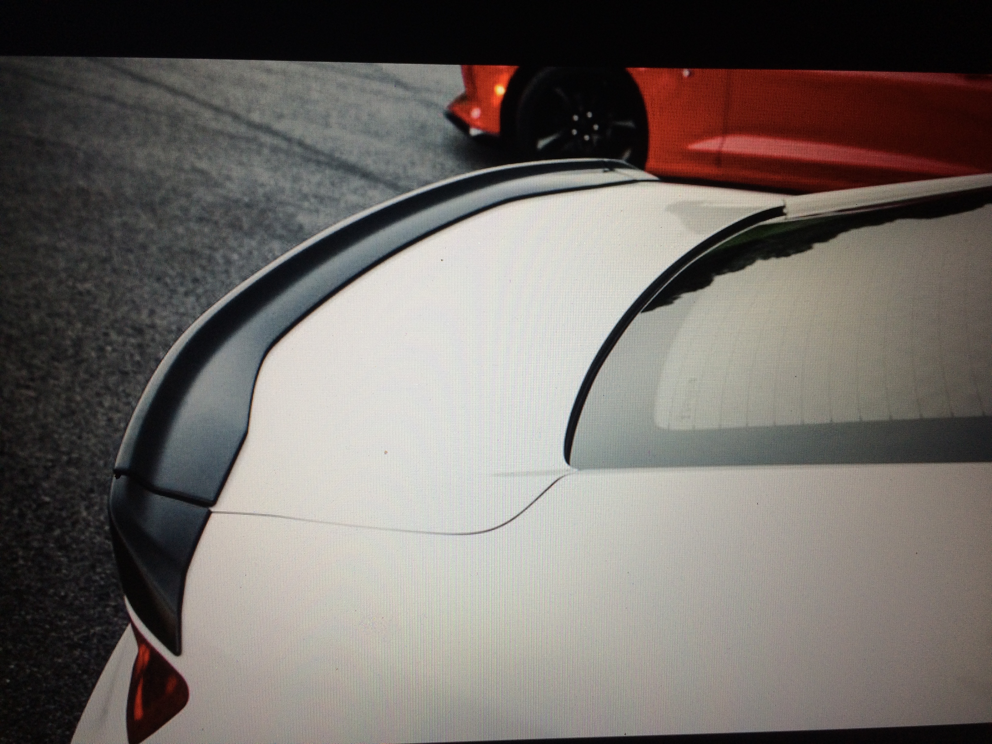 Galinio dangčio spoileris (3-jų dalių) CHEVROLET CAMARO (2016-2023)