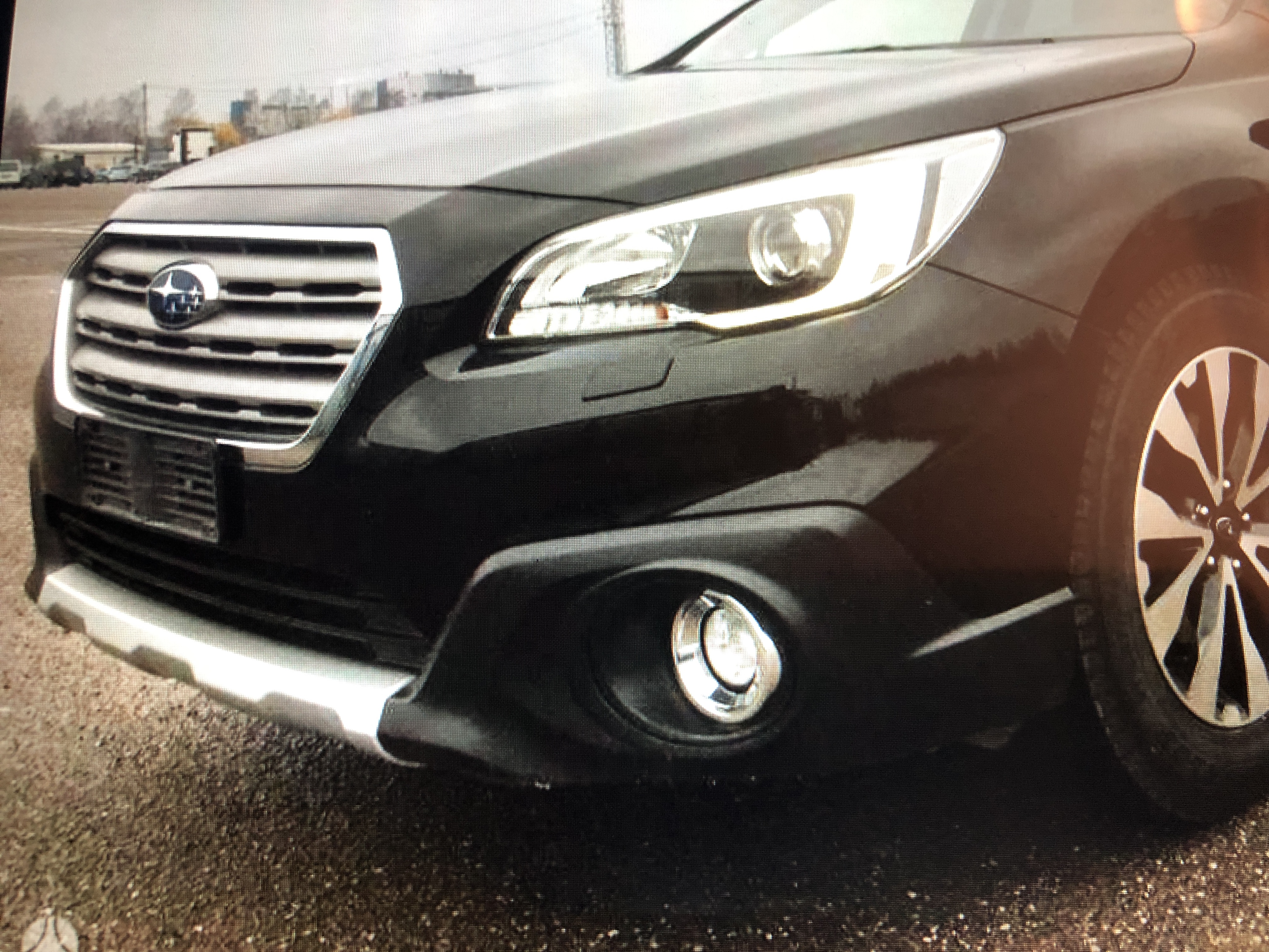 Priekinio bamperio apsauga SUBARU OUTBACK (USA) (2015-2017)