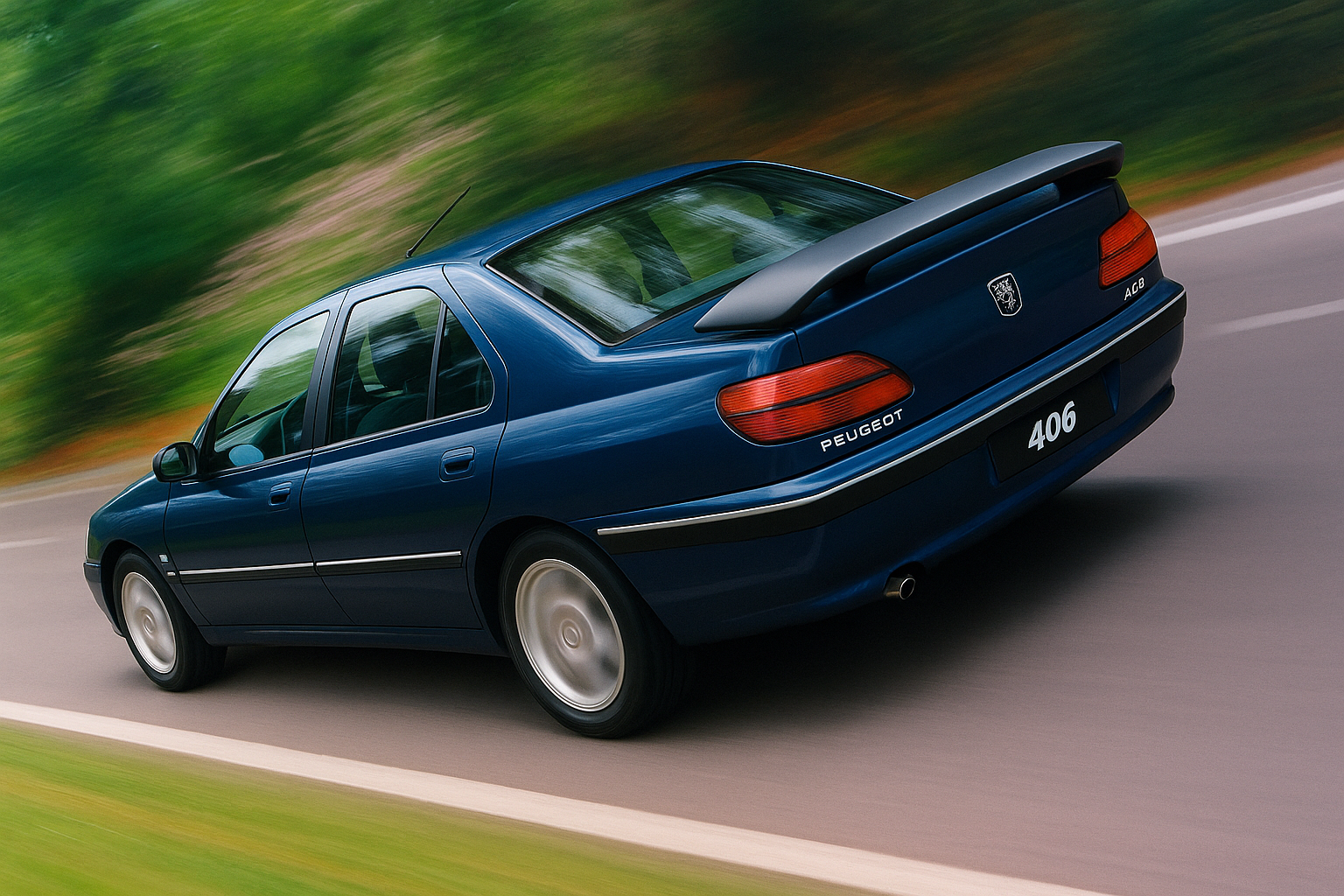 Galinio dangčio spoileris PEUGEOT 406 (1995-2004)