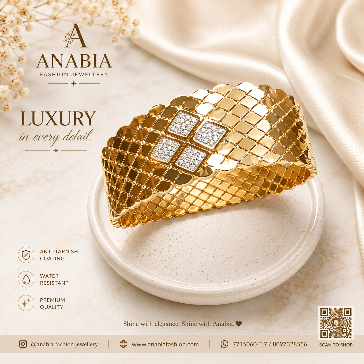 Designer Gold Plated Bangles 