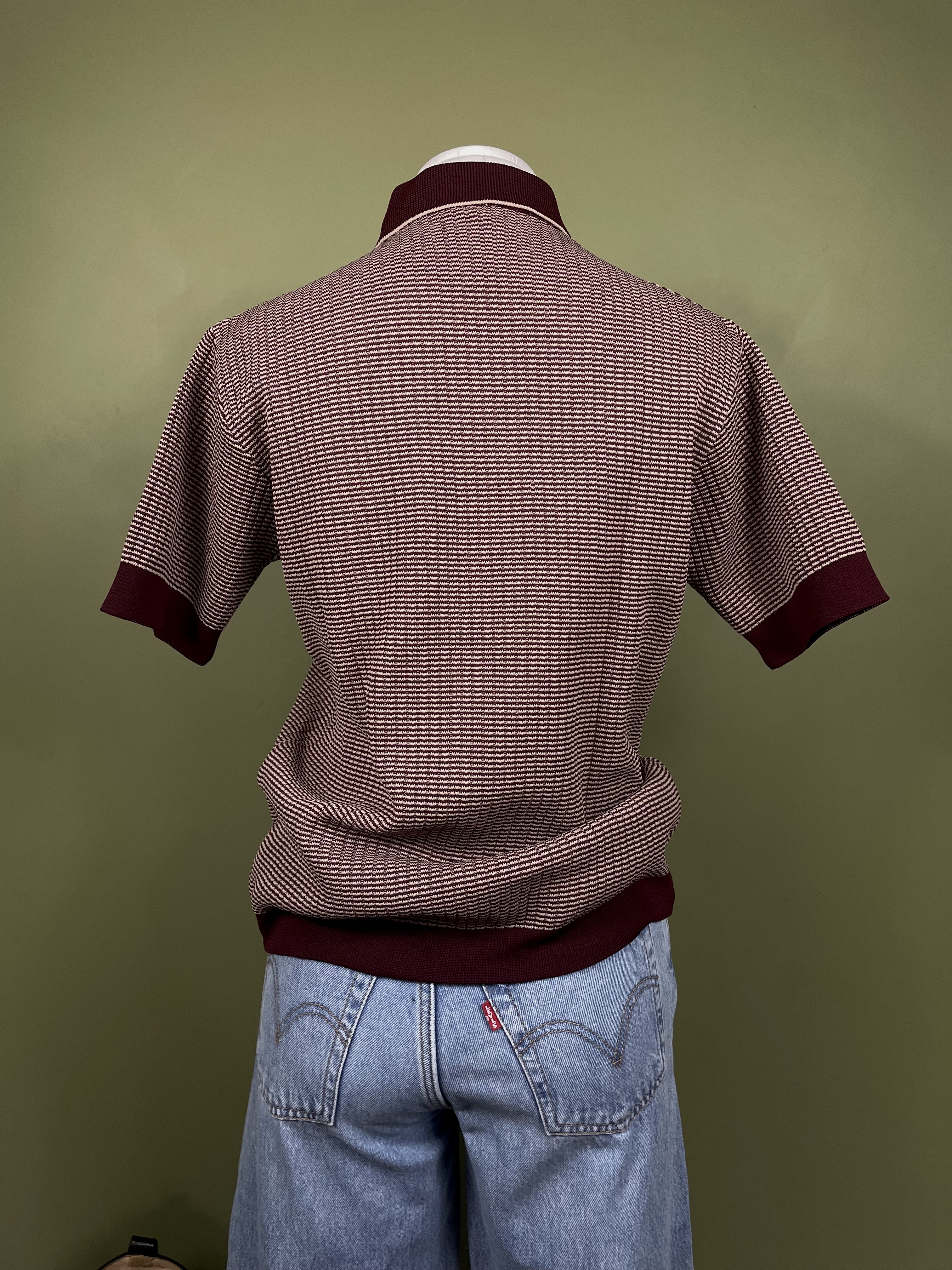 The Burgundy Polo