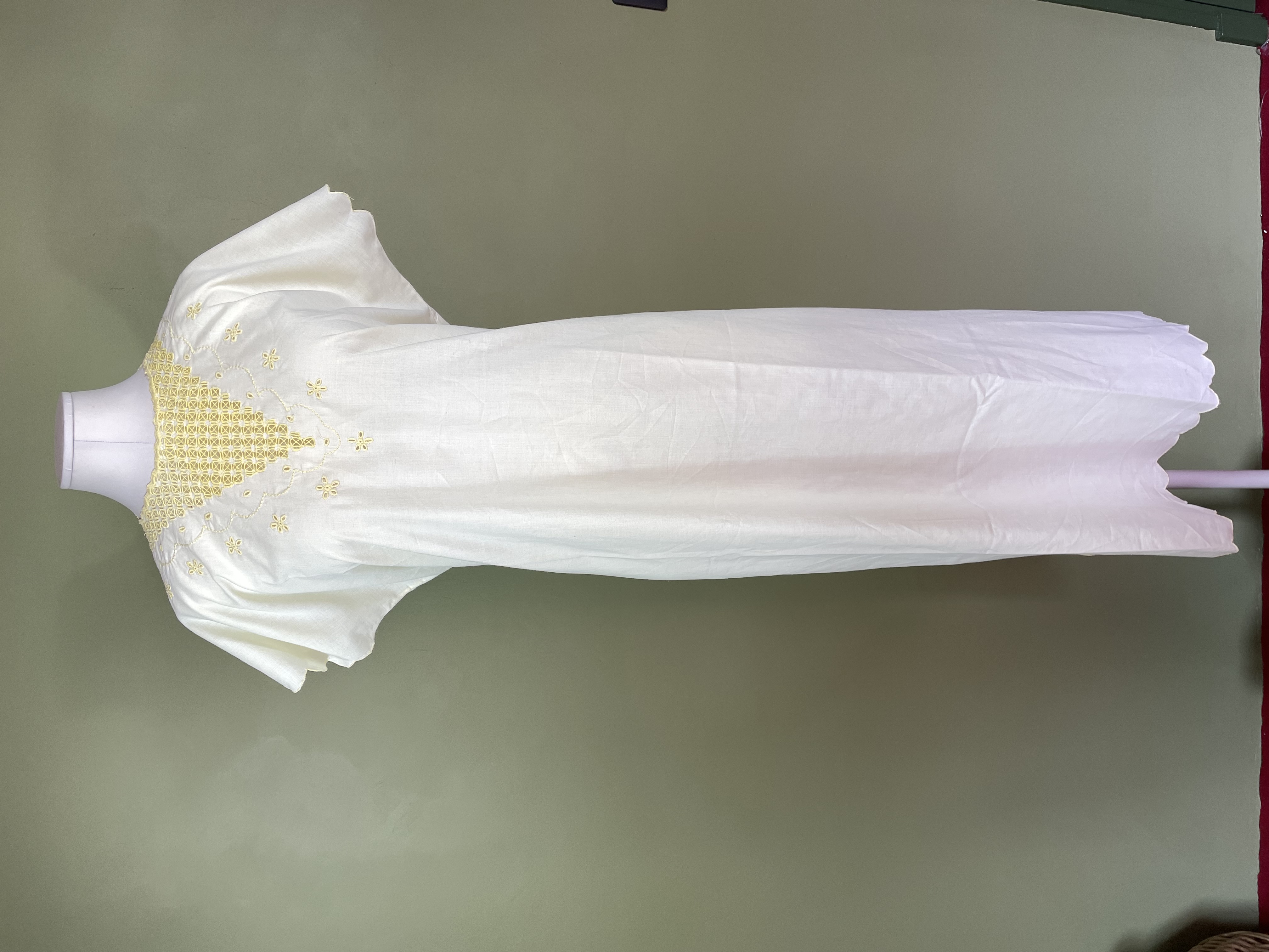 The Butter Yellow Kaftan  - s . m . l -
