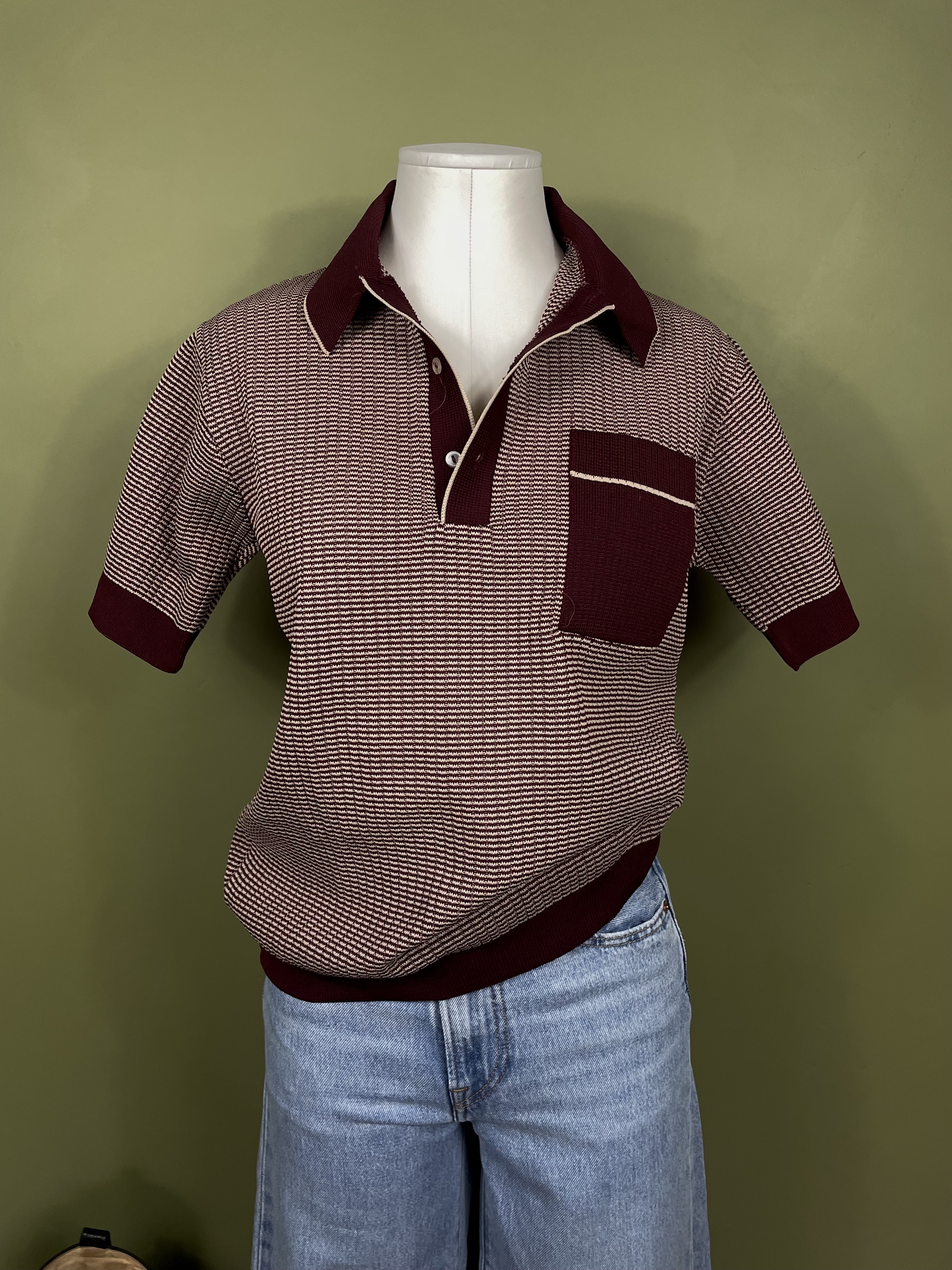 The Burgundy Polo