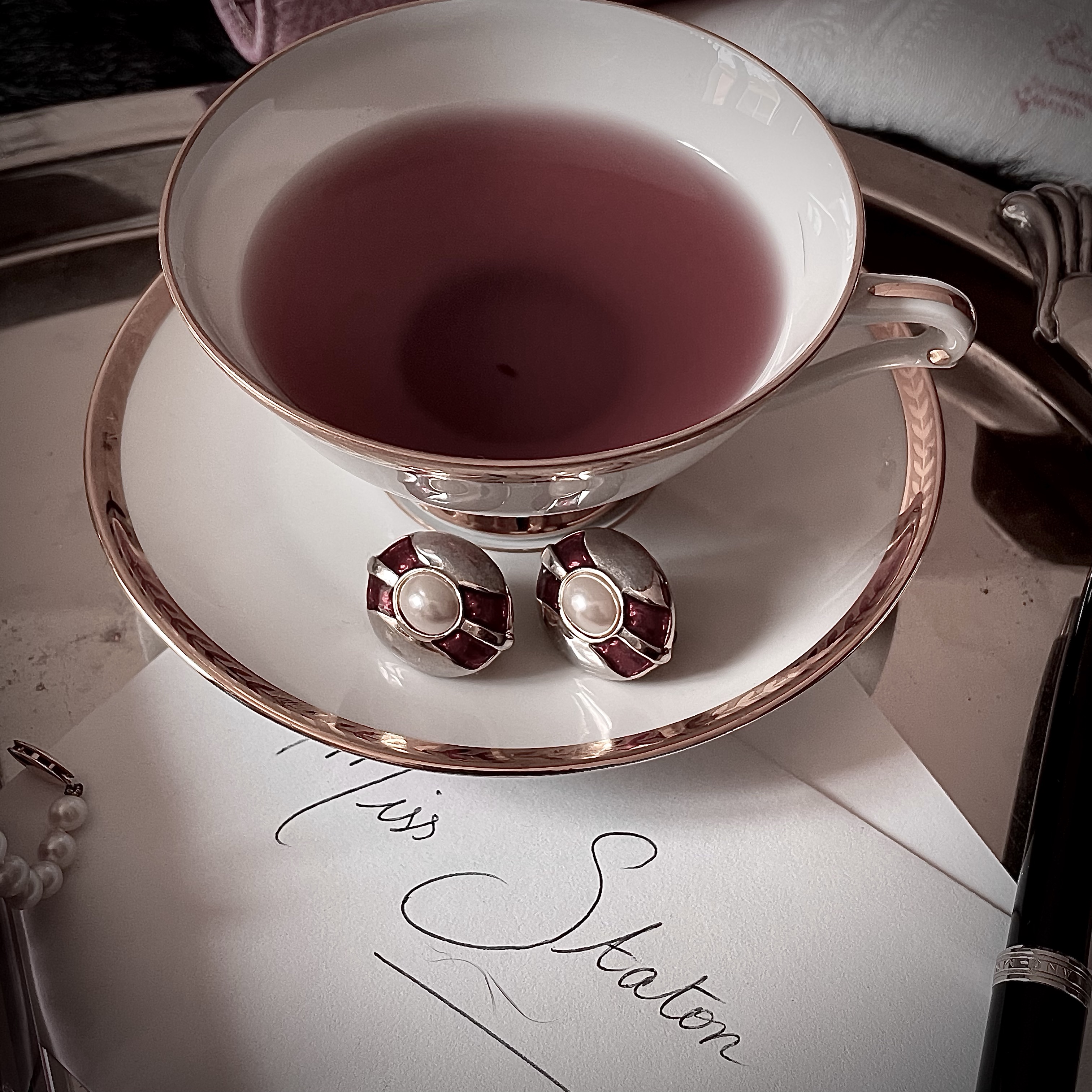 The Red Rubis Earrings