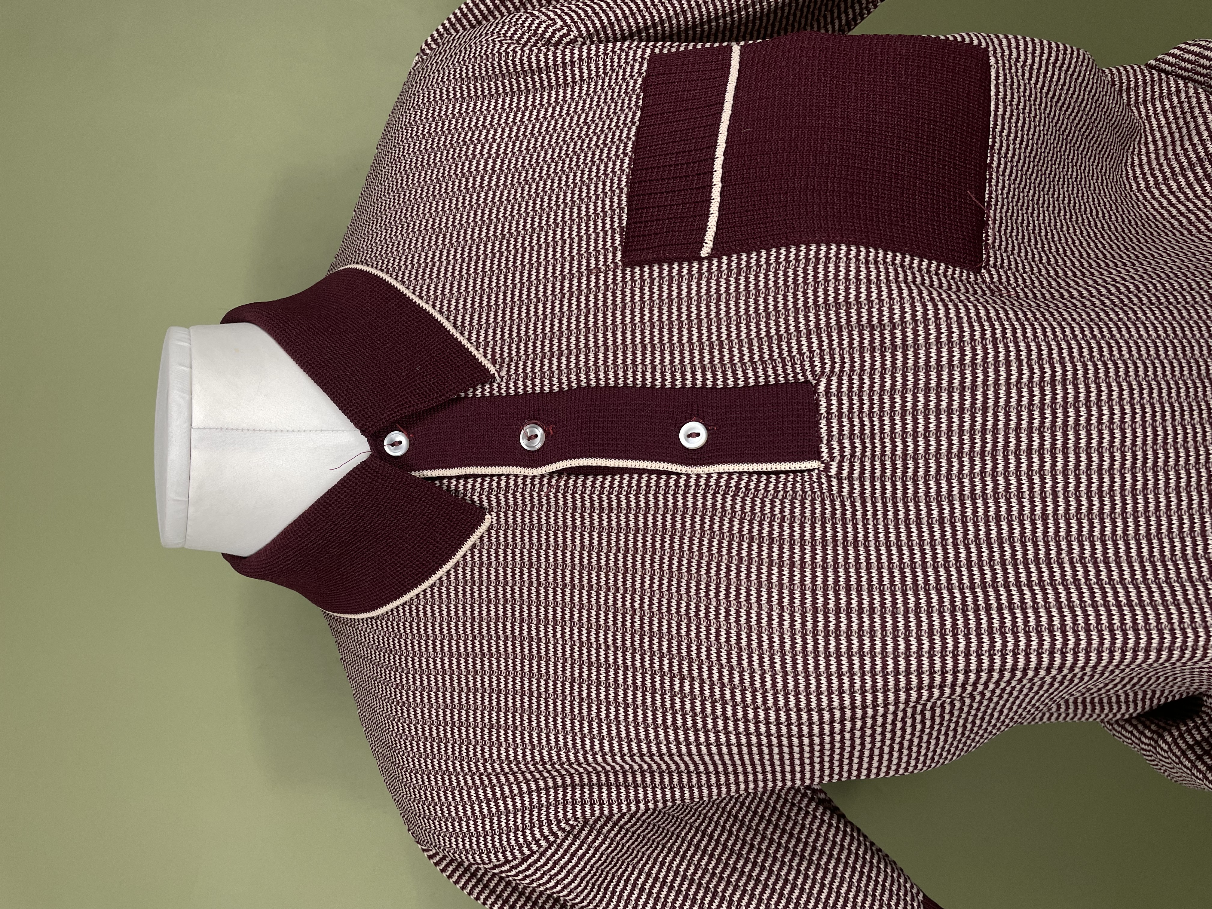 The Burgundy Polo