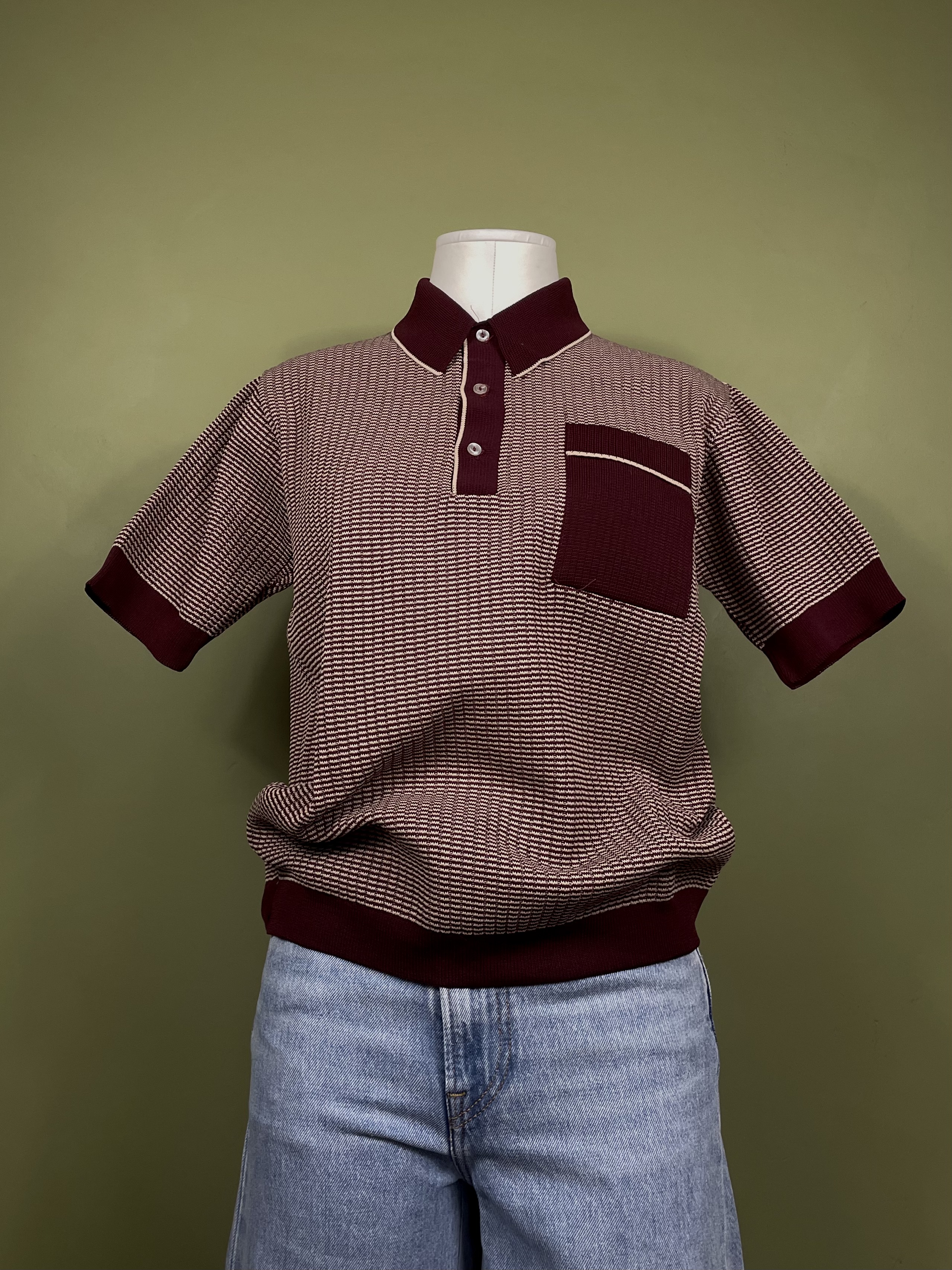 The Burgundy Polo