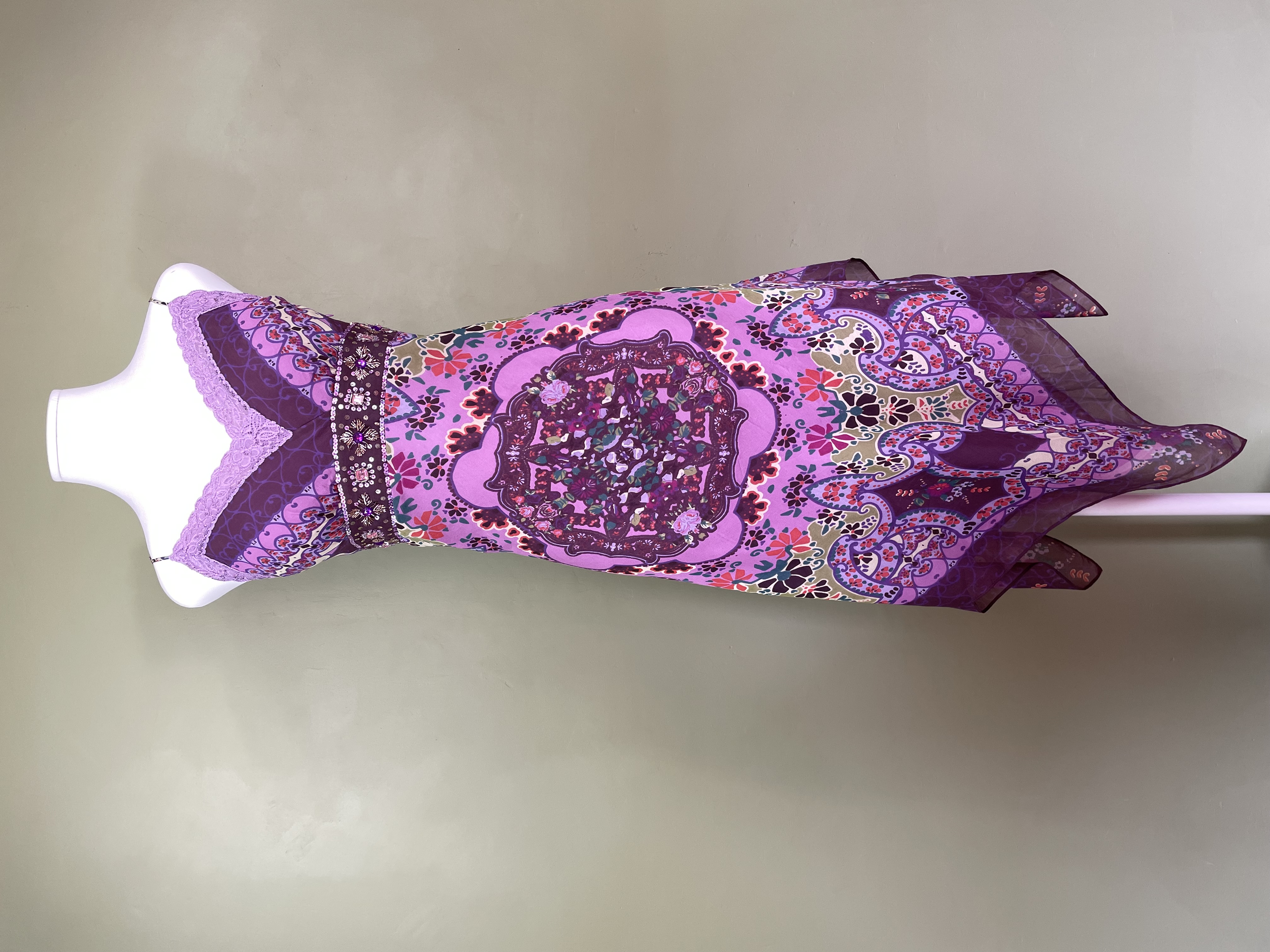 The Boho Slip Dress  - m . l -