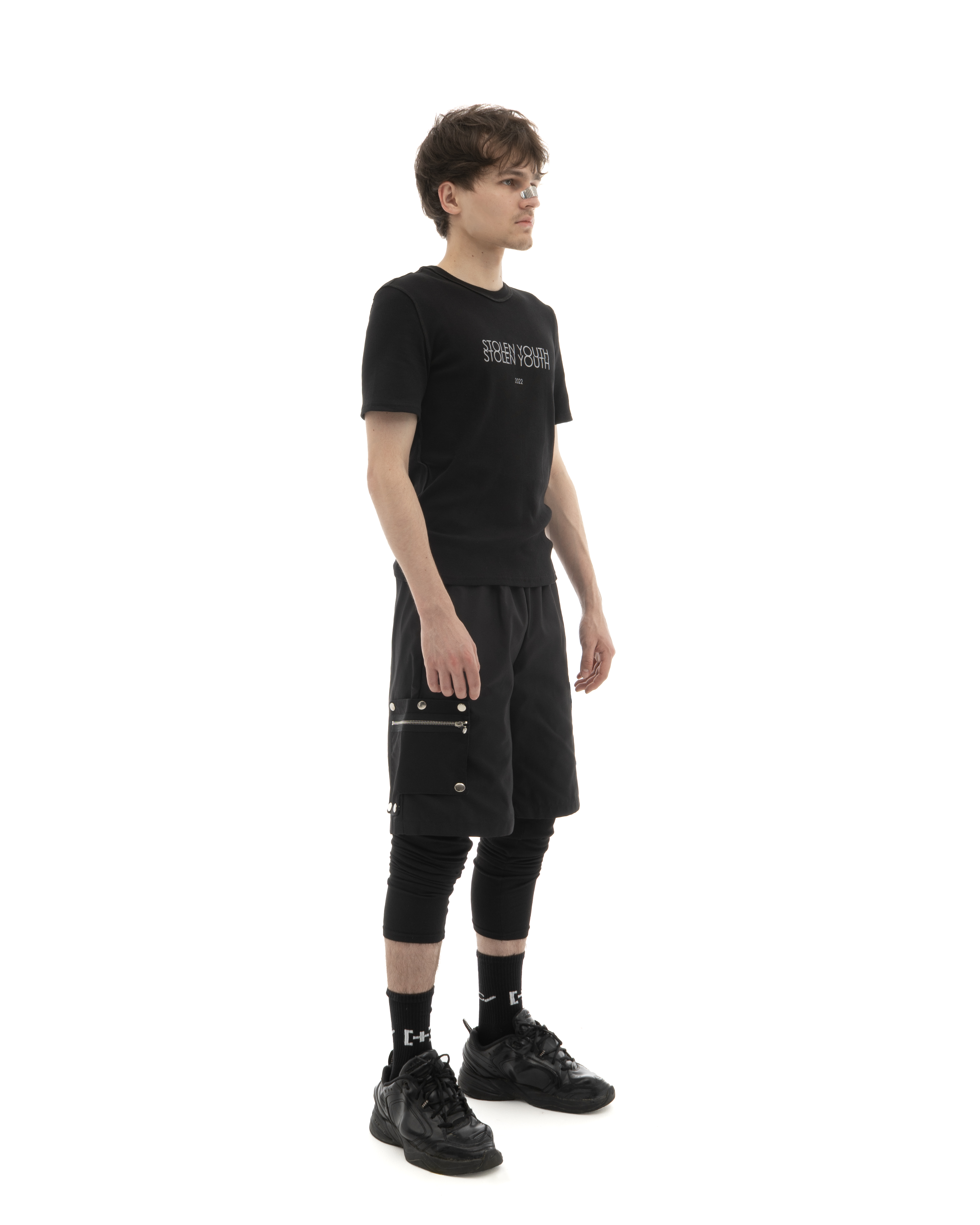 °Button/ — cargo shorts