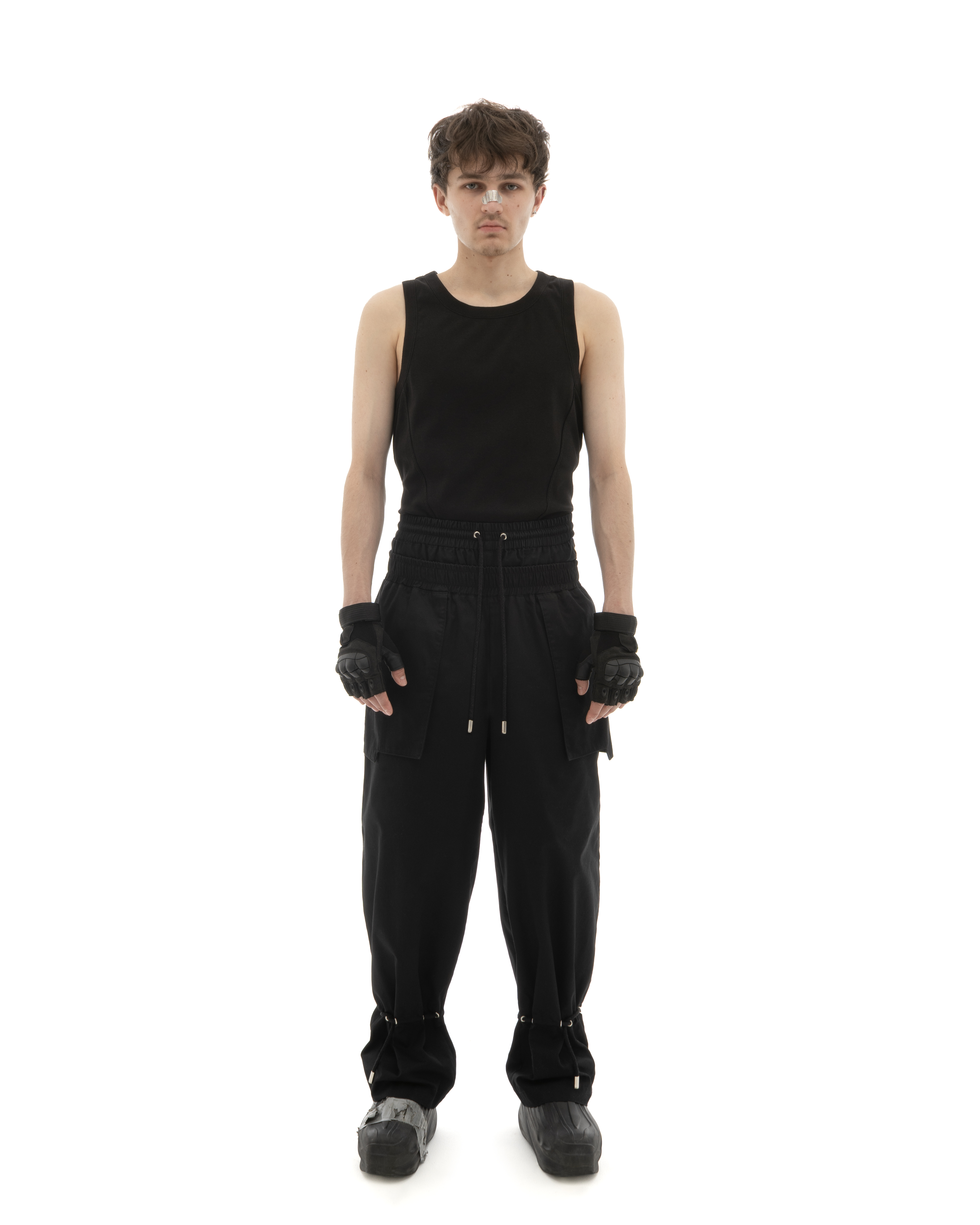 °Eyelets/ — pocket out pants