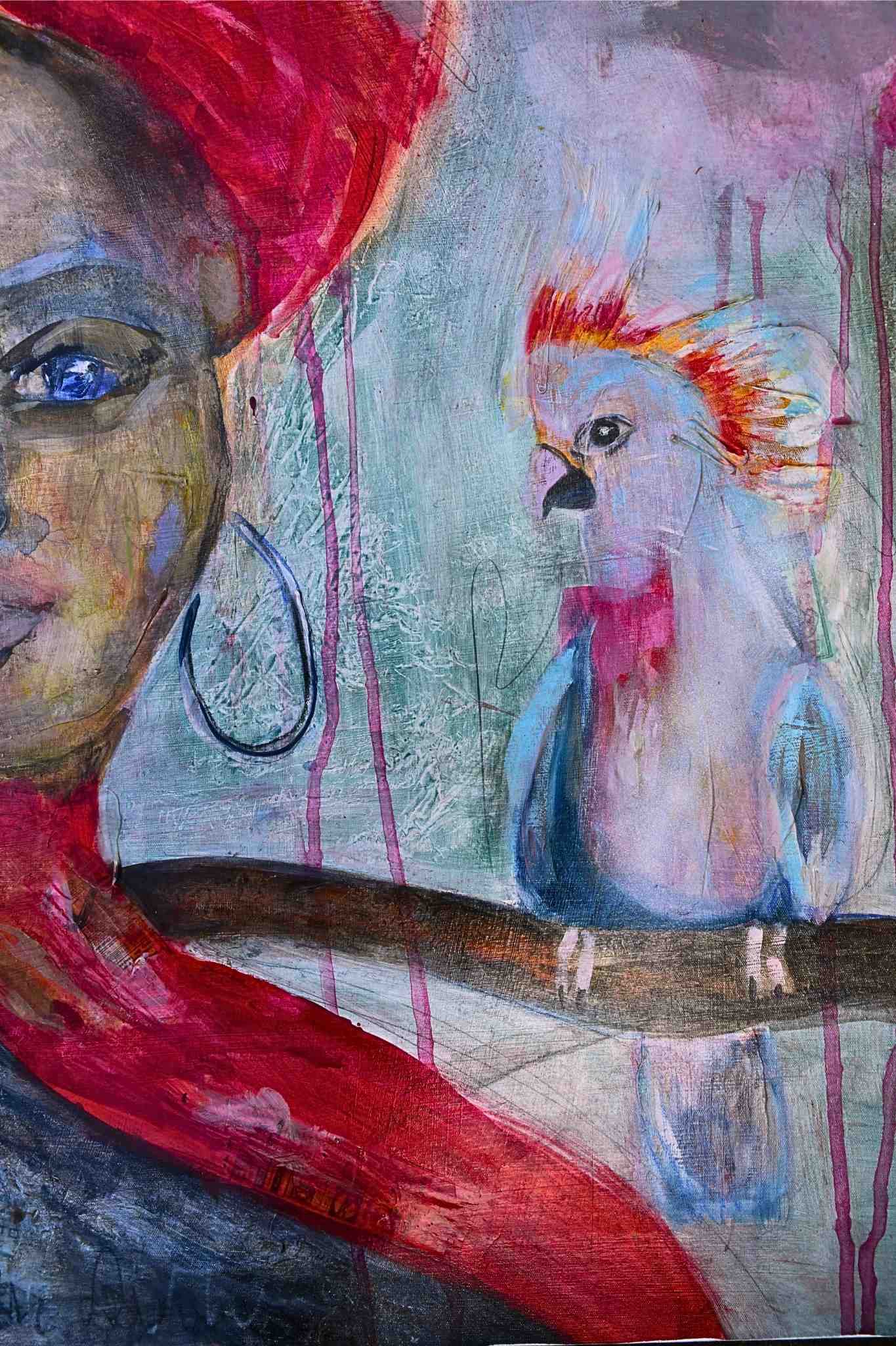 Sizilianerin Aquarell