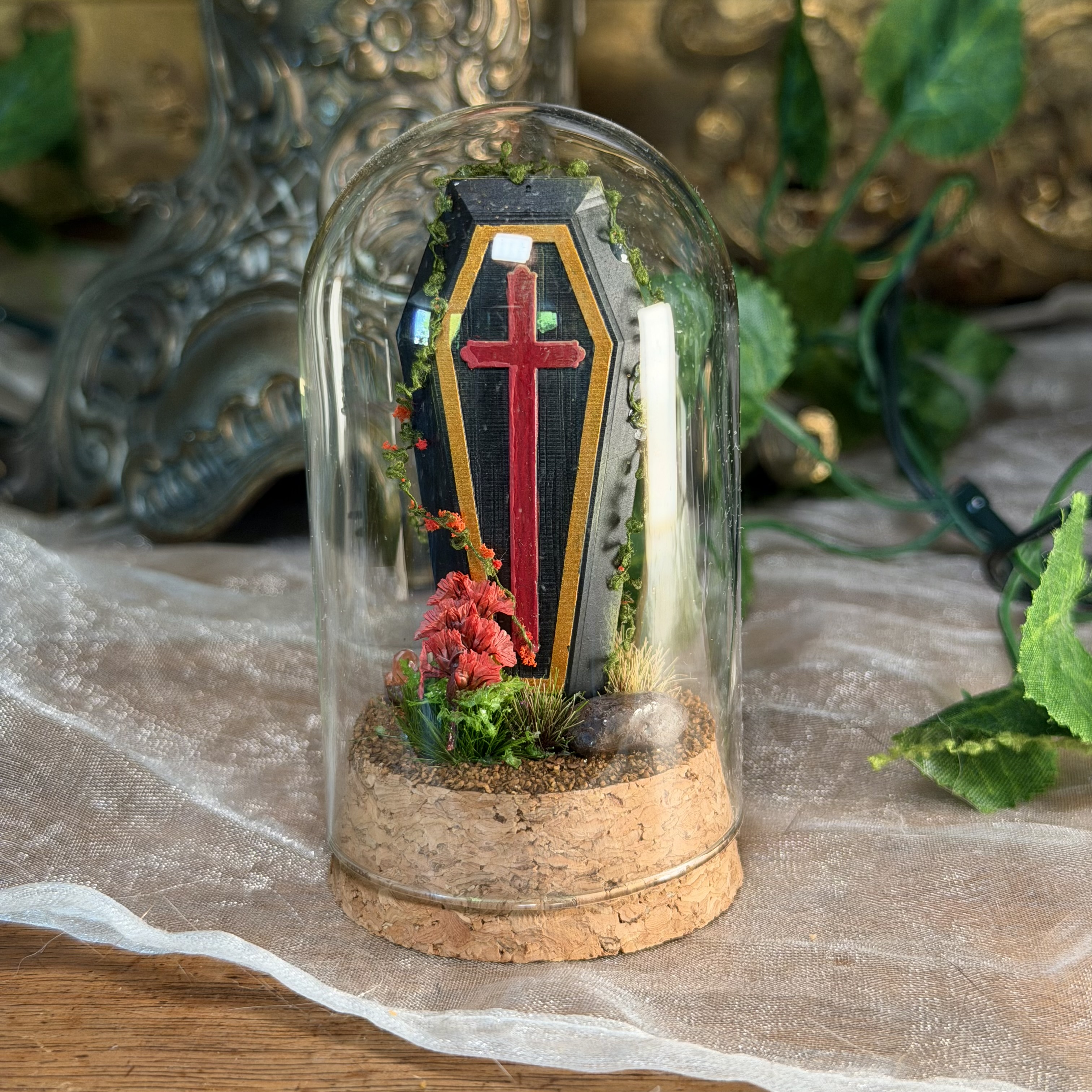 Sarg Glaskuppel Miniatur